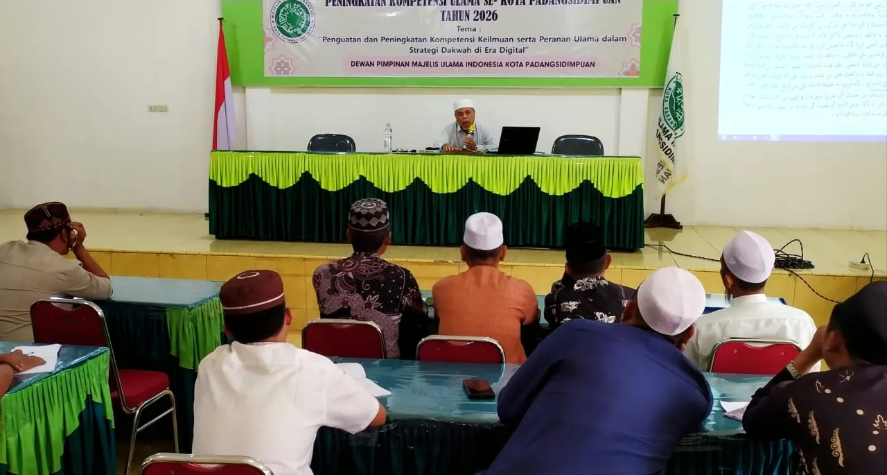 Ketua MUI P.Sidimpuan Ingatkan Bahaya Riba, Agama Jangan Jadi Lipstik