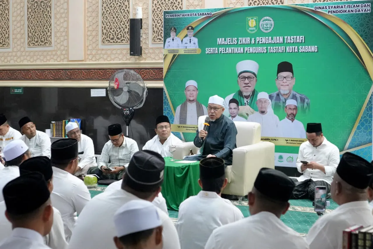 Abu MUDI Samalanga Hadir di Sabang, TASTAFI Jadi Ruang Memperdalam Ilmu Keislaman