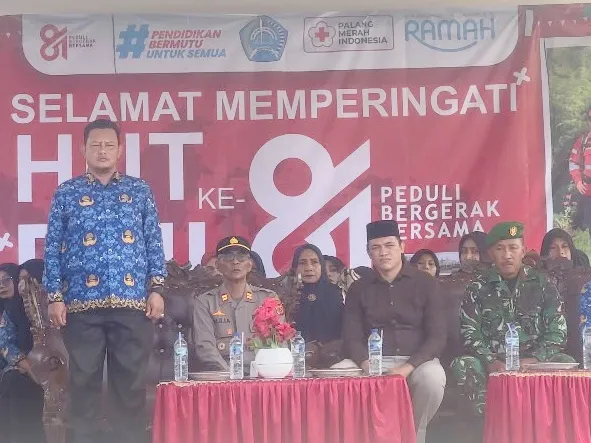HUT ke-81 PMI di SMAN 1 Matangkuli Diisi Donor Darah