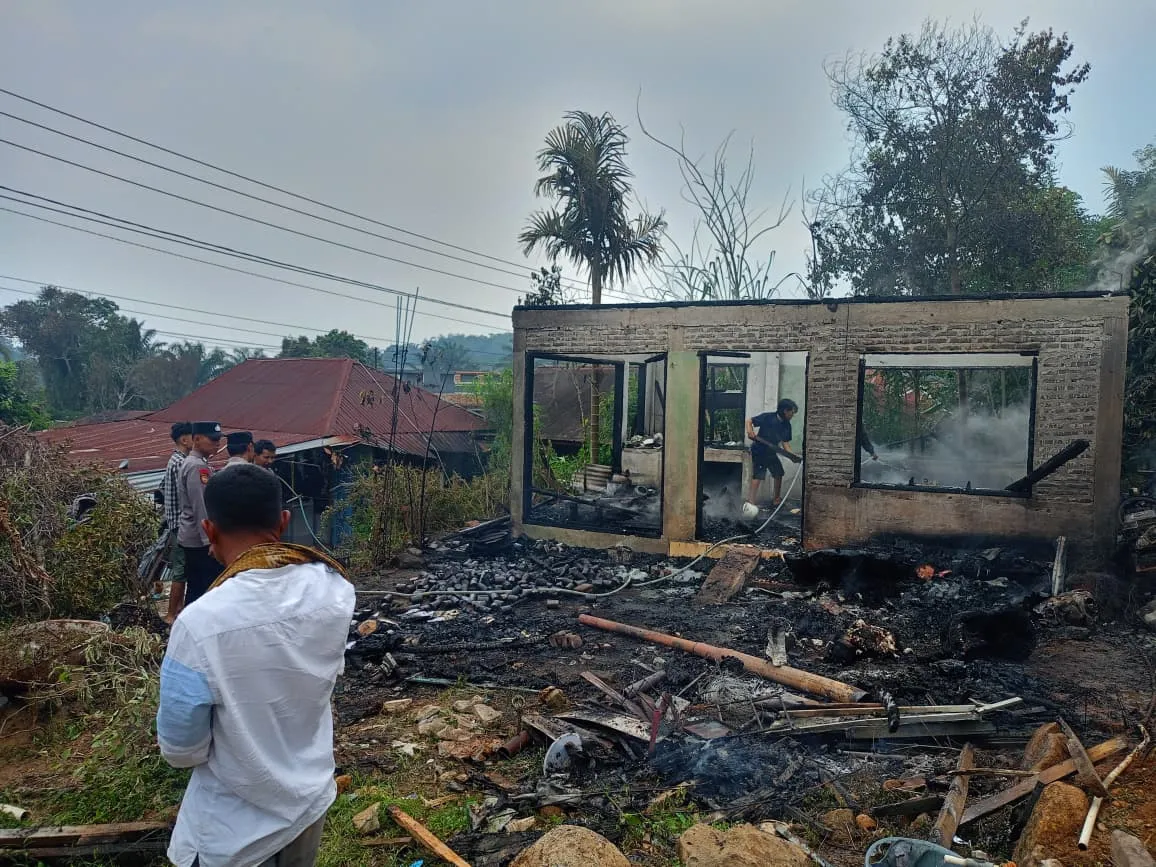Rumah Terbakar di Sipirok, Diketahui dari Teriakan Anak-anak