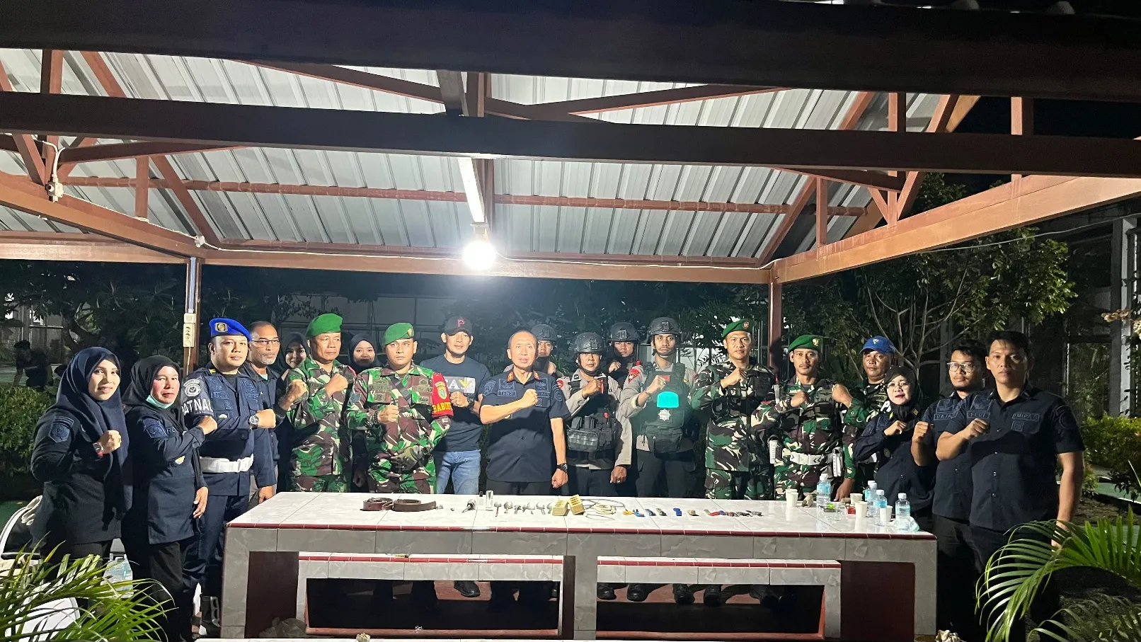Lapas Meulaboh Bersama TNI-Polri Komit Zero Narkoba dan Alat Komunikasi Ilegal