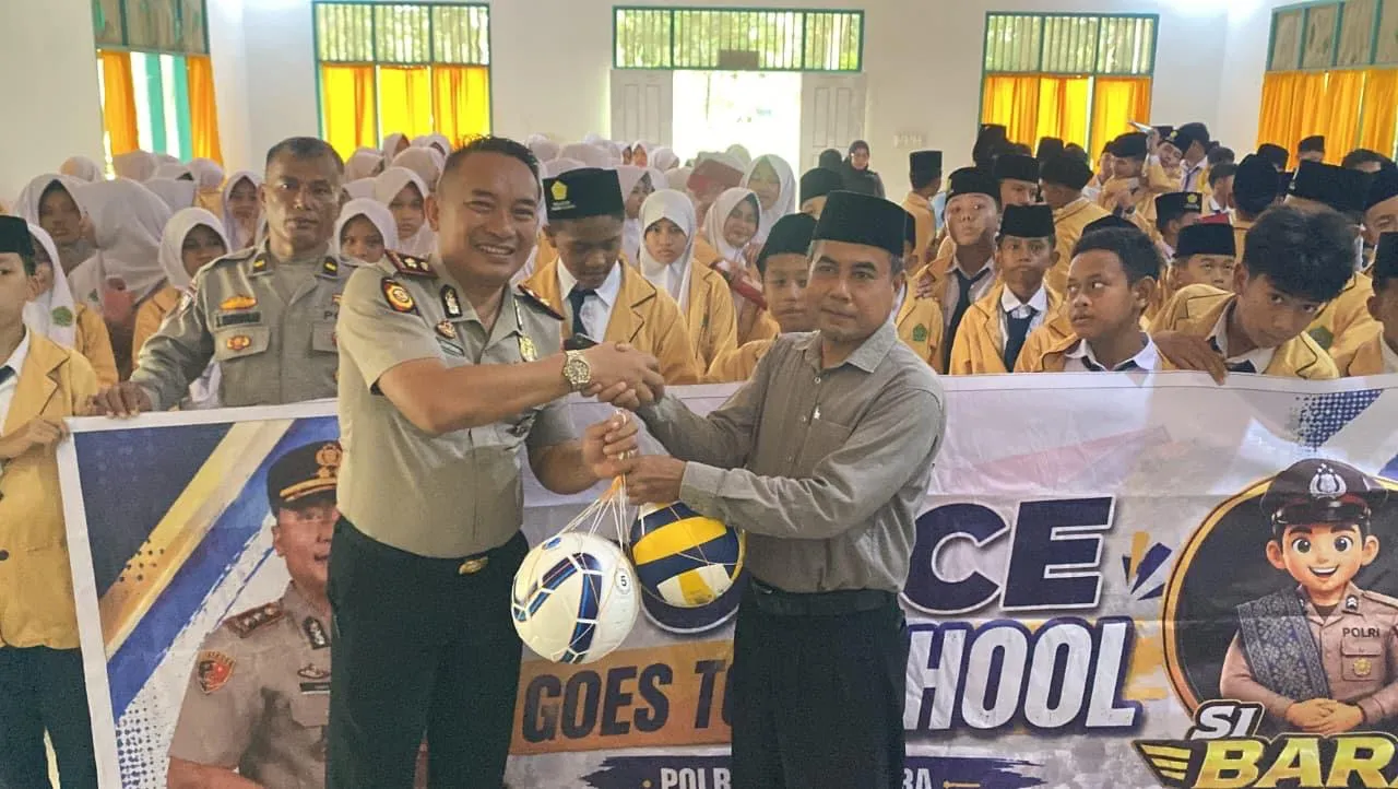 Road Show Police Go To School, Polres Batubara Serentak Kunjungi 19 Sekolah