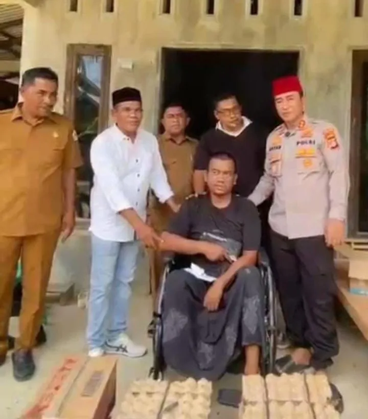Kursi Roda, Santunan, dan Harapan yang Mengalir di Blang Dalam