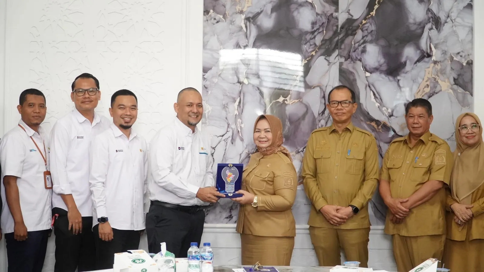 Plt Bupati Tiorita Dorong PLN Percepat Layanan Listrik Langkat