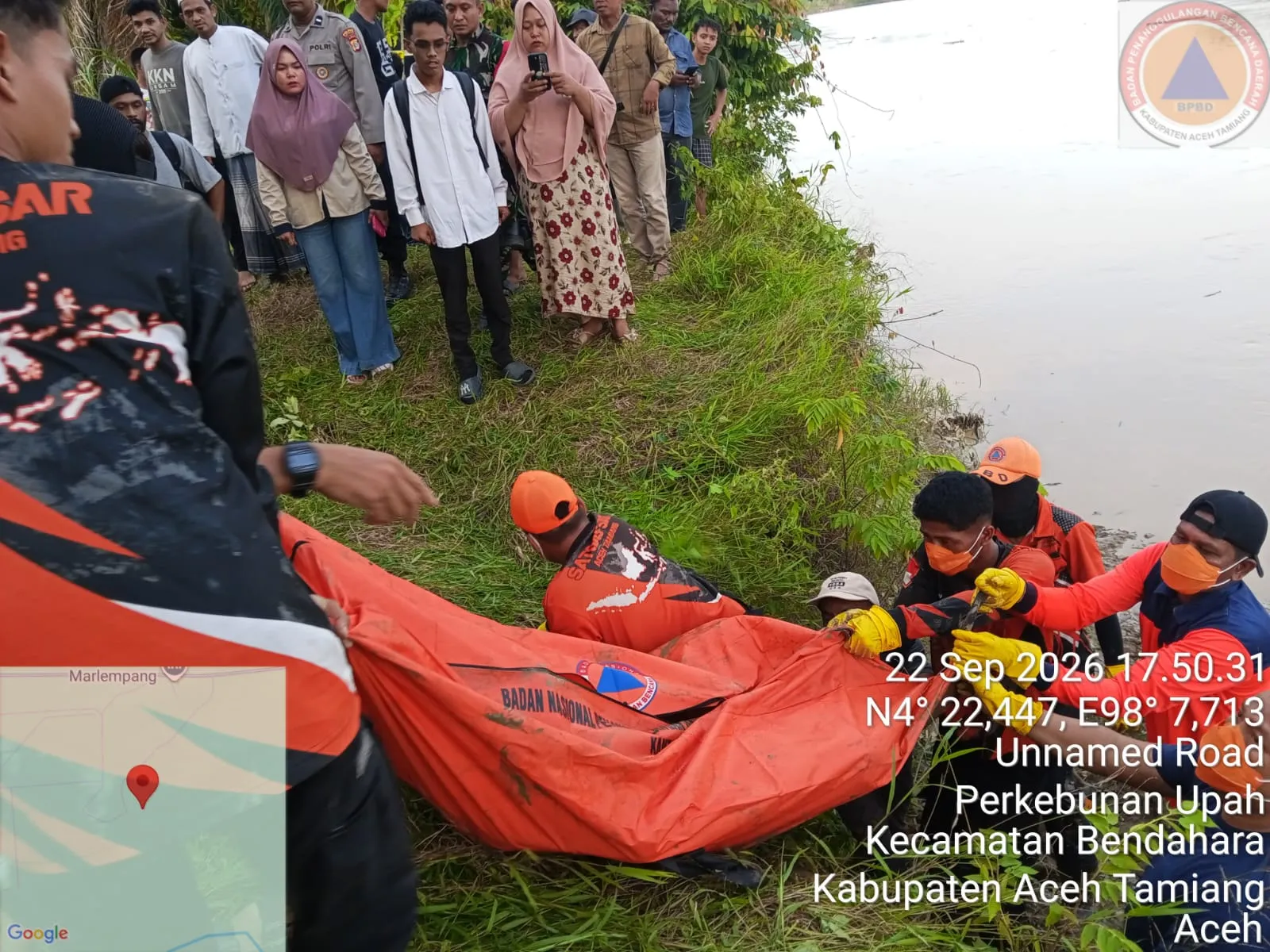 Sempat Dikabarkan Hilang, Warga Tualang Baro Ditemukan Meninggal Dunia
