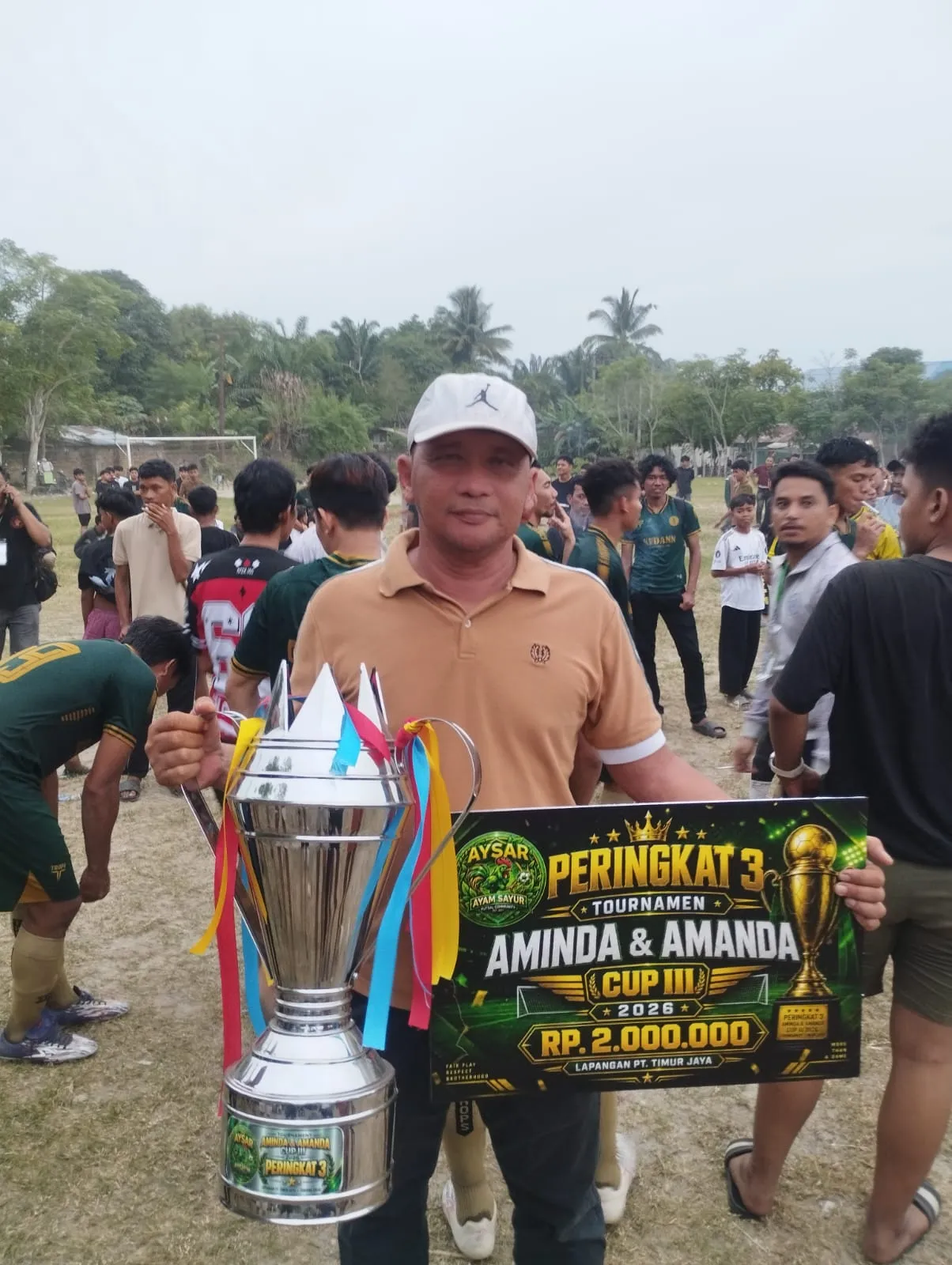 BRI BO Tanjung Balai Raih Juara III Aminda-Amanda Cup III 2026