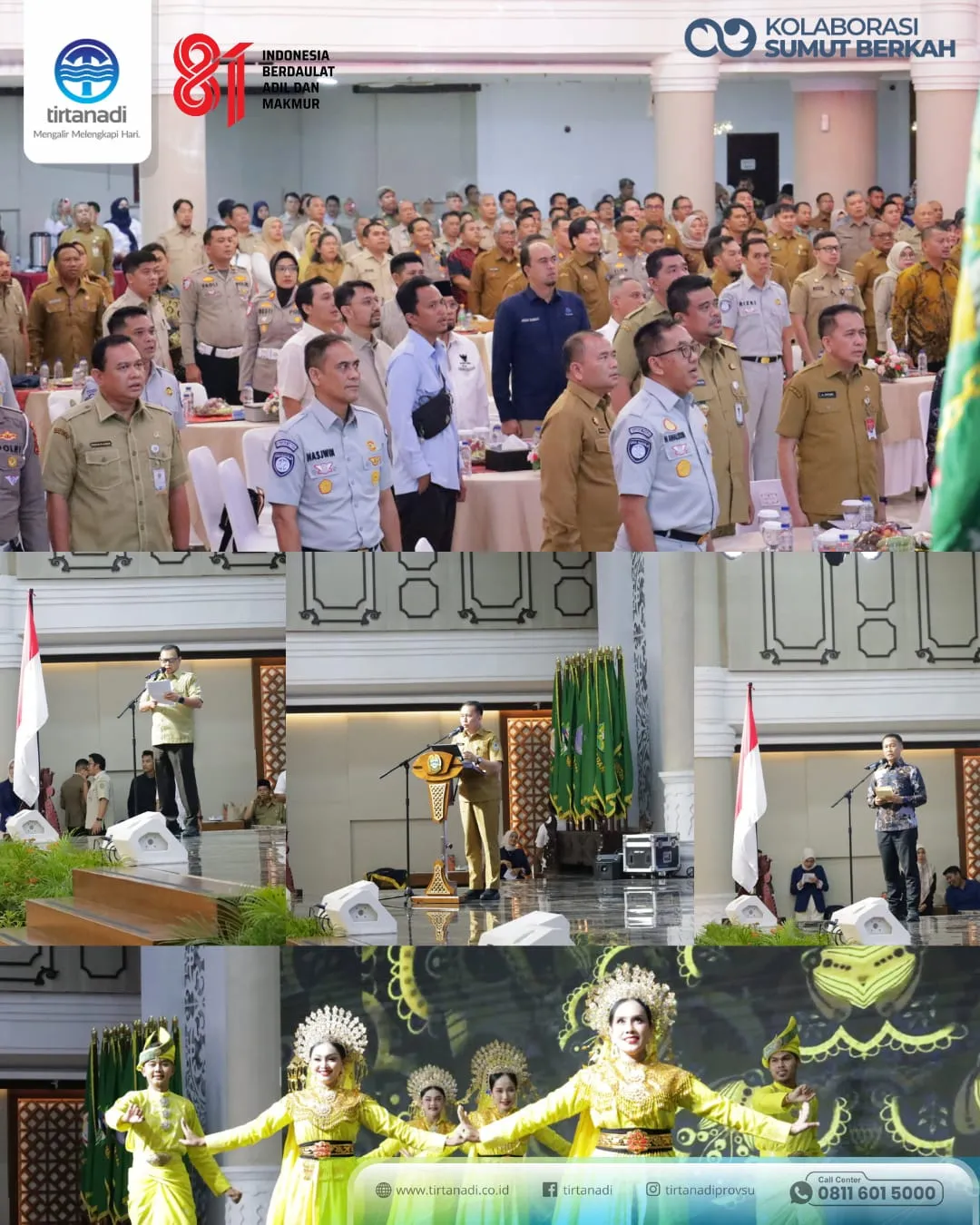 Dirut Tirtanadi Ardian Surbakti Hadiri Rakor Optimalisasi PAD dan DBH Pajak