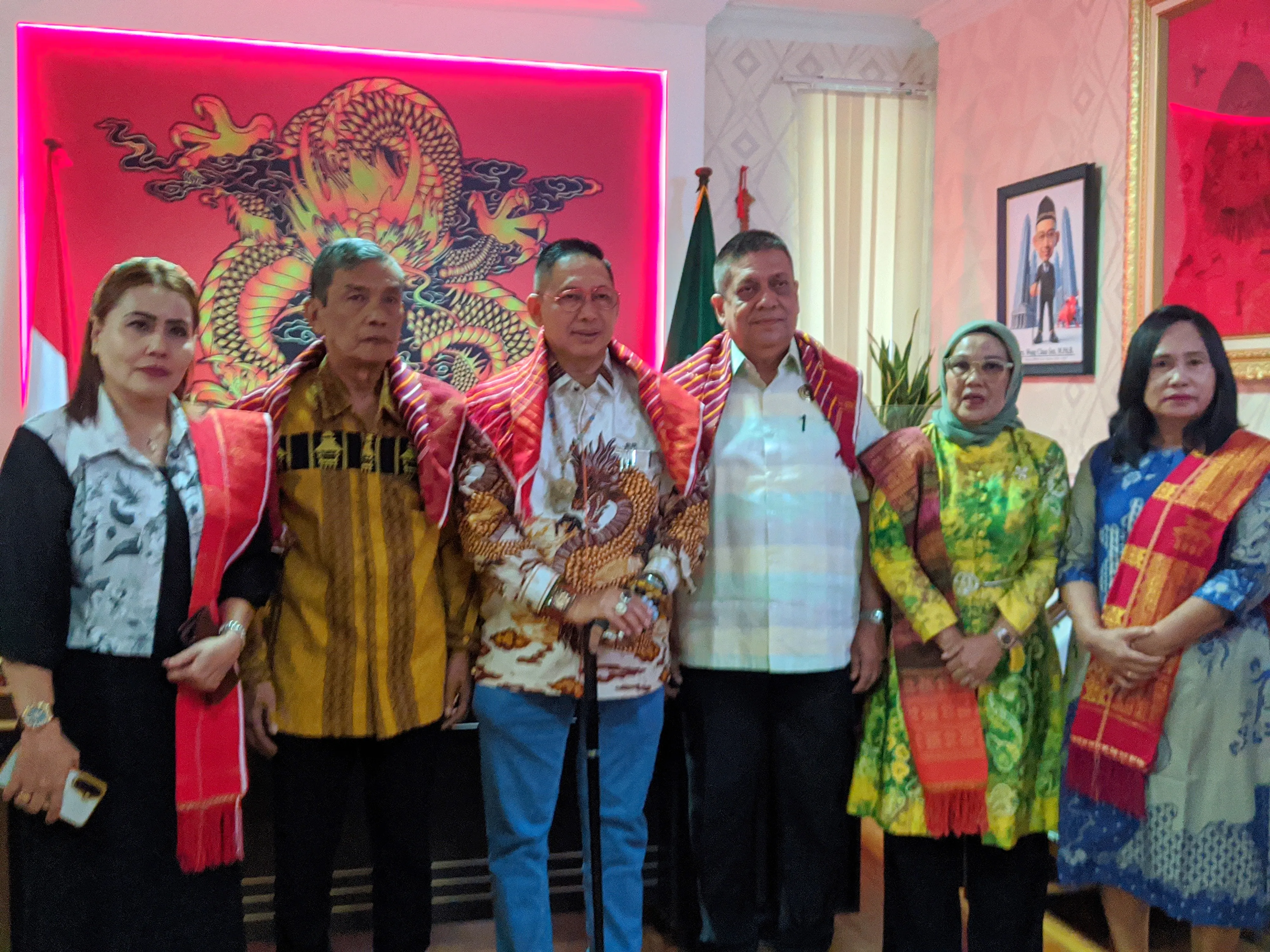 Panitia Merdang Merdem Kuta Medan 2026 Audiensi, Wong Chun Sen Nyatakan Dukungan Penuh