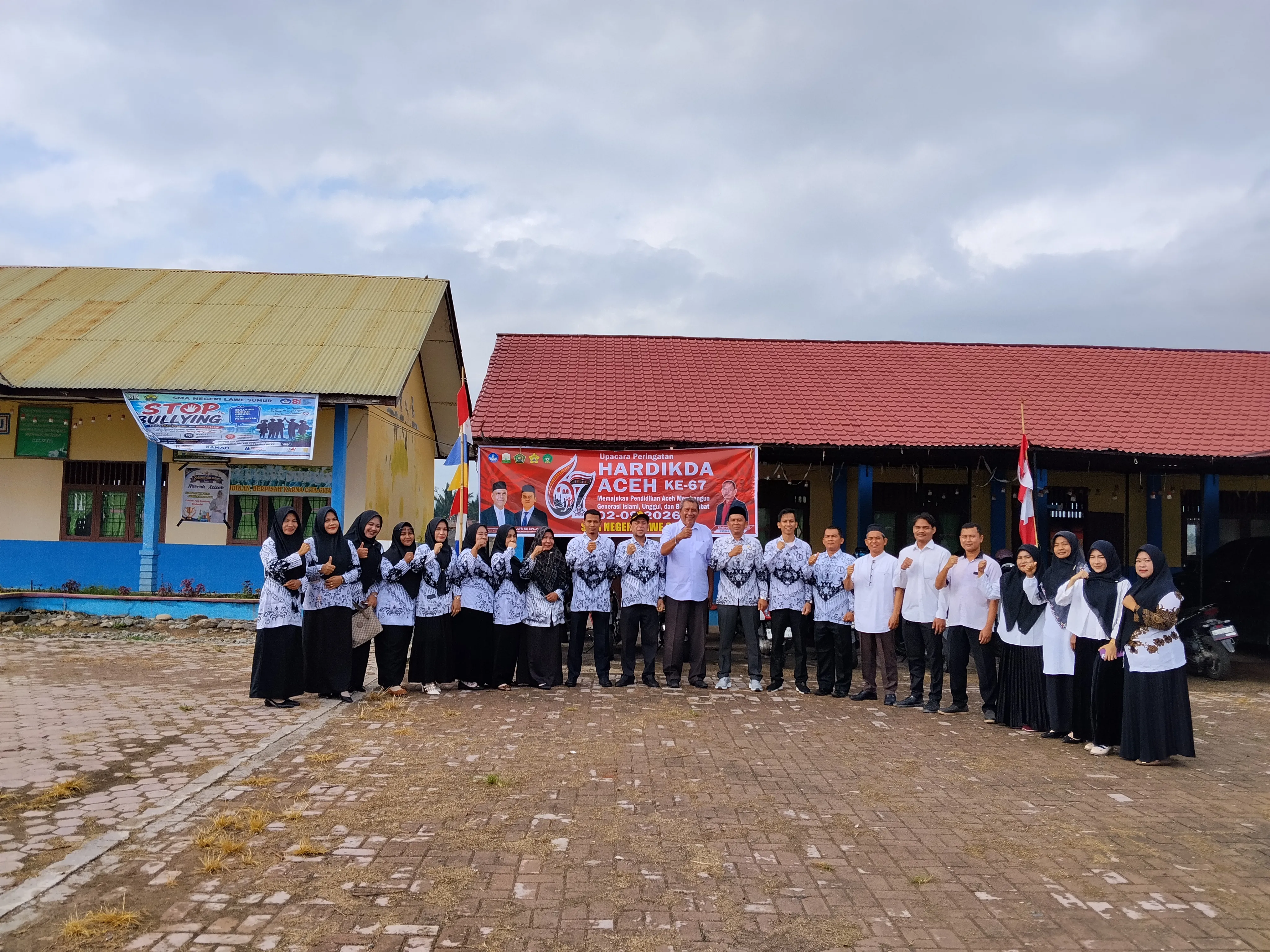 SMA Negeri Lawe Sumur Meriahkan Hardikda Aceh ke-67