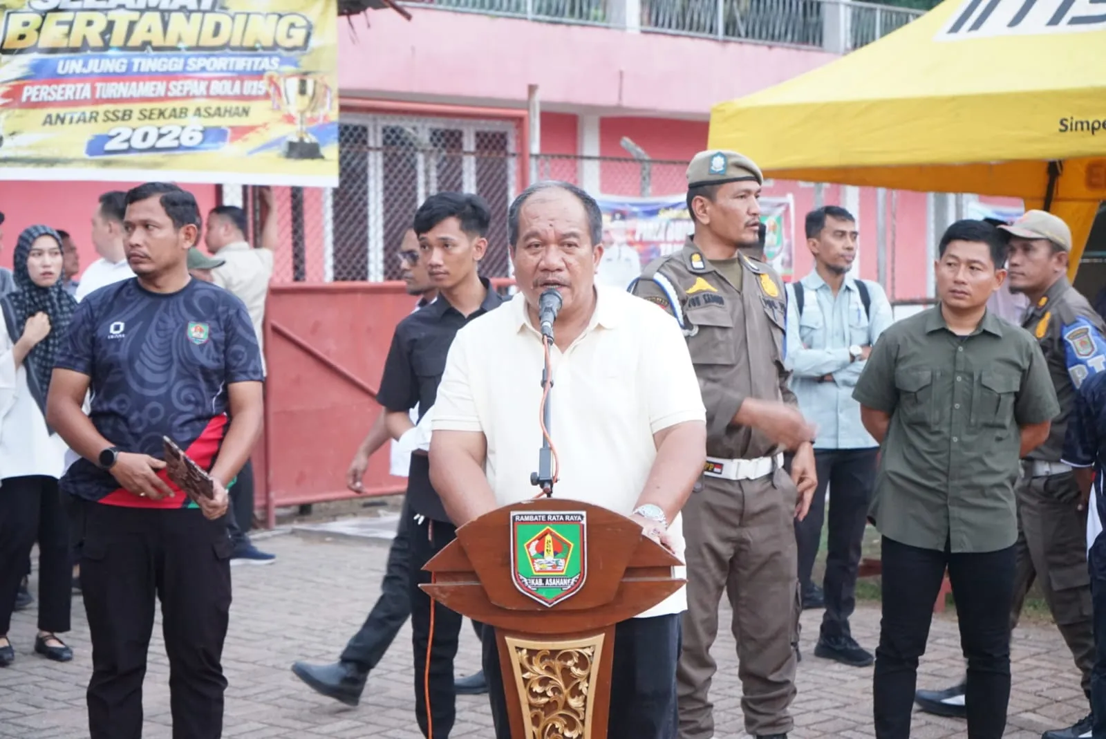 Bupati Asahan Resmi Tutup Turnamen Sepak Bola U-15 Piala Bupati 2026, Mezaluna Raih Juara