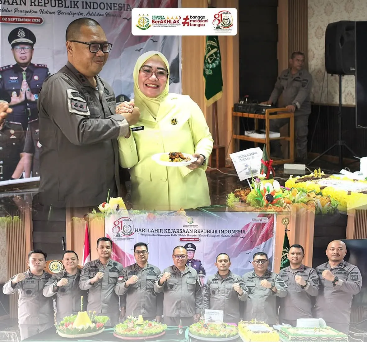 Kejari Mandailing Natal Gelar Syukuran HUT ke-81