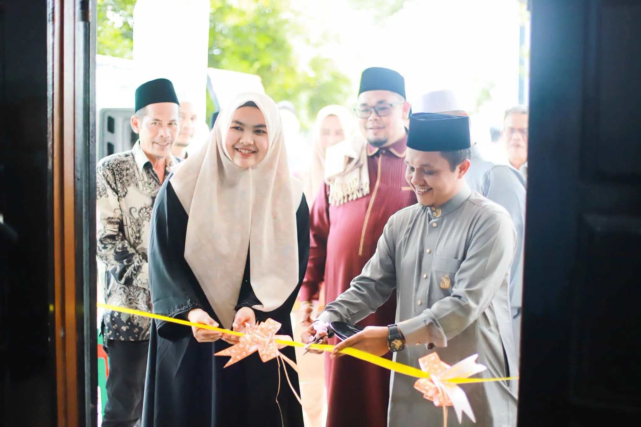 Resmikan Kancab Mizab Haromaen, Wabup Madina Minta Agen Travel Gunakan JHN