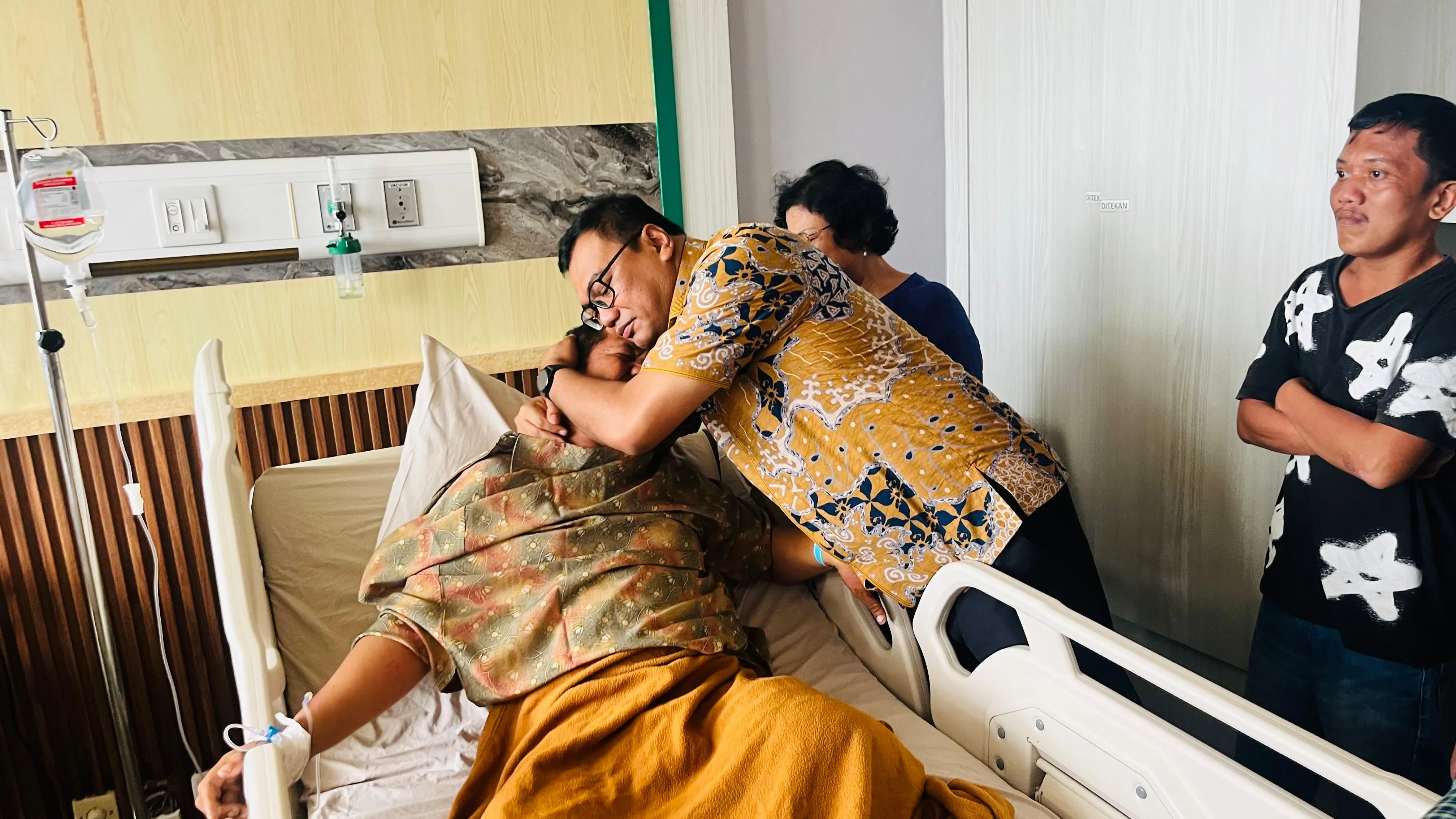 Anggota Dishub Alami Kecelakaan Kerja, Asri Ludin Tambunan: Andri Tetap Punya Masa Depan di Pemkab Deliserdang