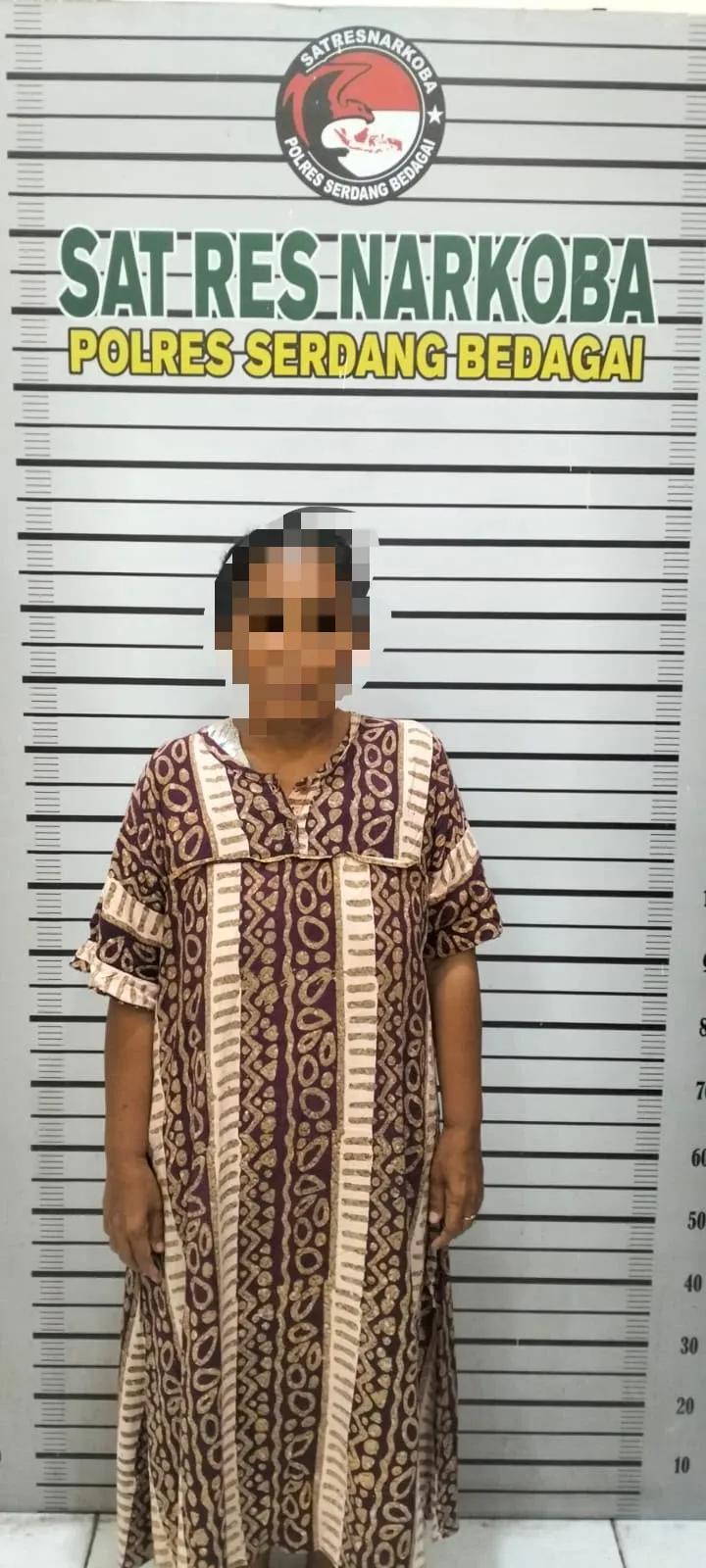 Diduga Edarkan Sabu, Perempuan Penjahit di Desa Liberia Diciduk Satnarkoba Polres Sergai