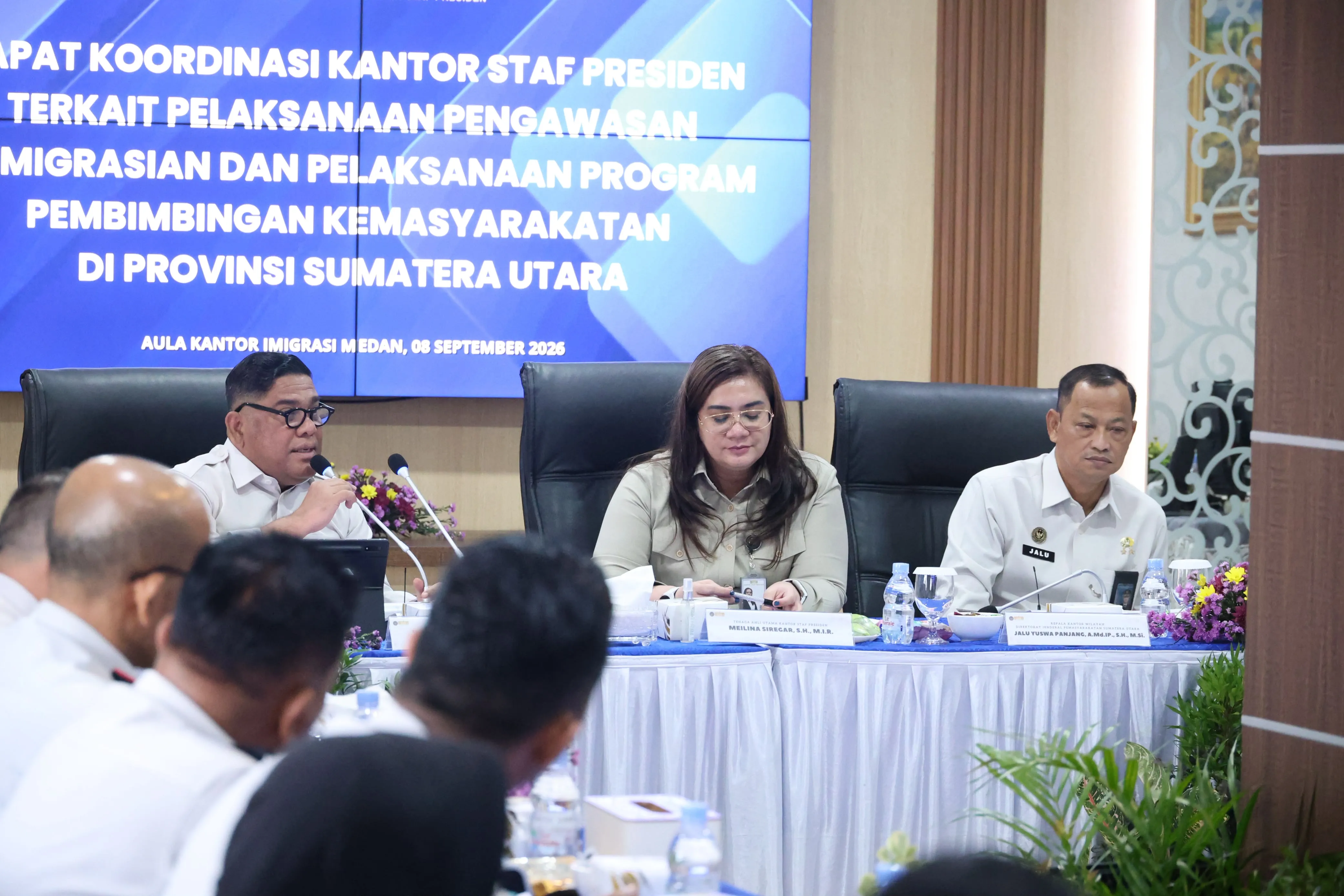 Kantor Staf Presiden Gelar Diskusi dengan Imigrasi Sumut, Apresiasi DBI dan Pimpasa