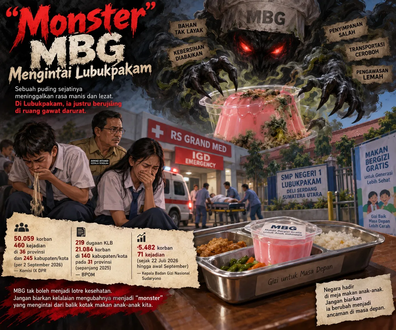“Monster” MBG Mengintai Lubukpakam