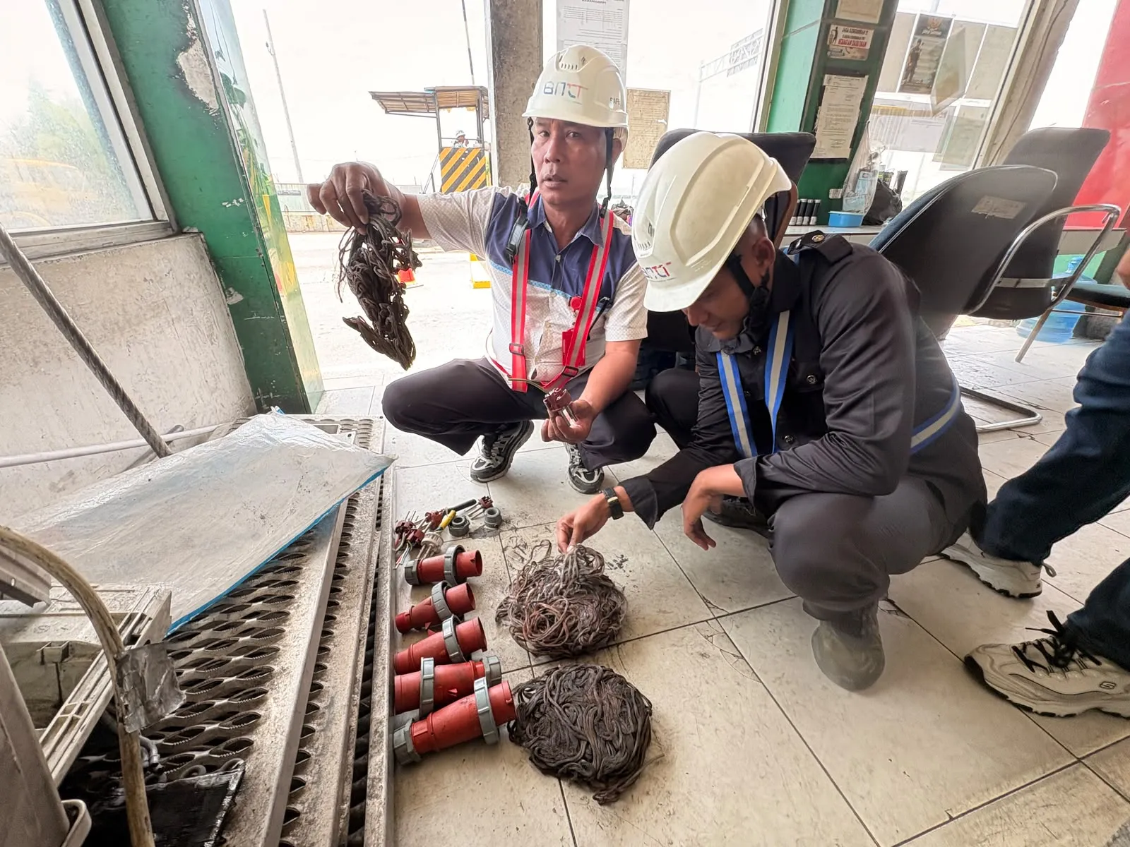 ‎QRT Kodaeral I Ungkap Pencurian Kabel Di Dermaga BNCT Belawan