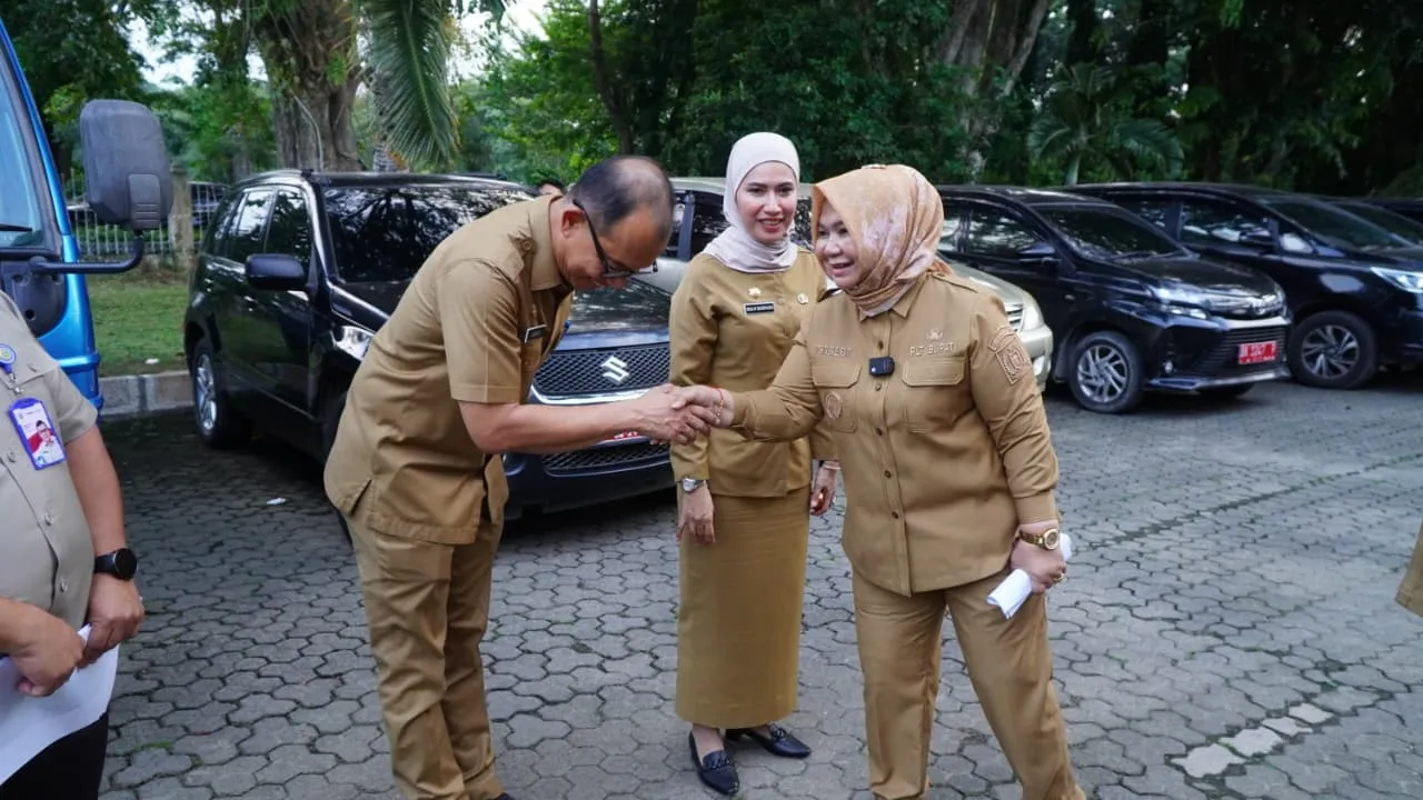Plt. Bupati Langkat Tiorita Gebrak Penertiban Aset, Seluruh Kendaraan Dinas Diperiksa