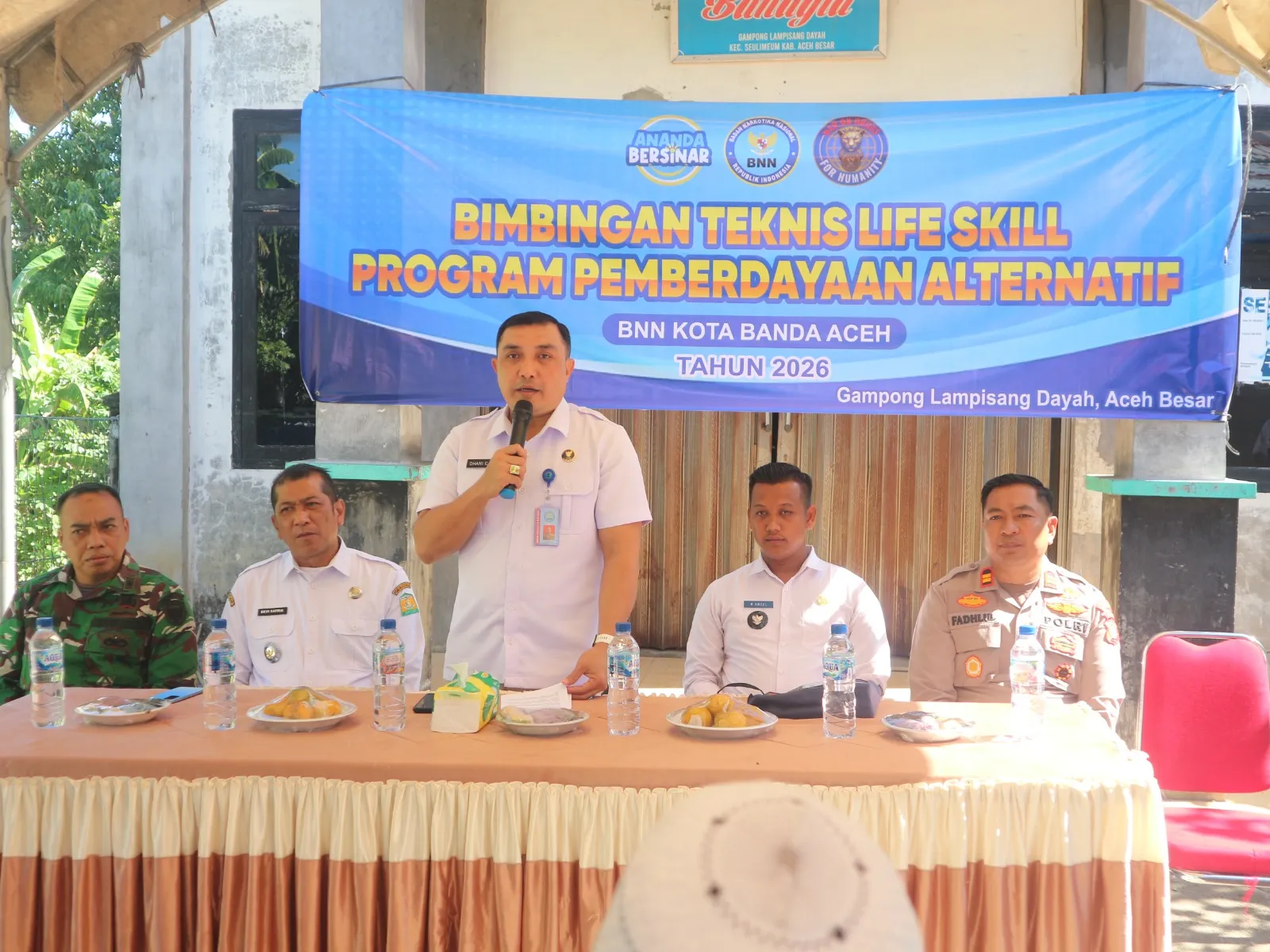 BNNK Banda Aceh Gelar Bimtek Lifeskill Bagi Masyarakat Pada Kawasan Tanaman Terlarang