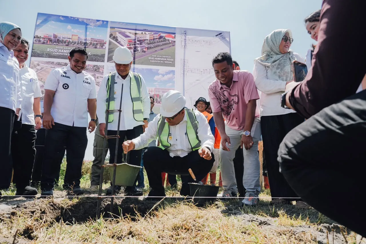 RSUD Hamparan Perak Dibangun, Bupati: Akses Kesehatan Warga Makin Dekat