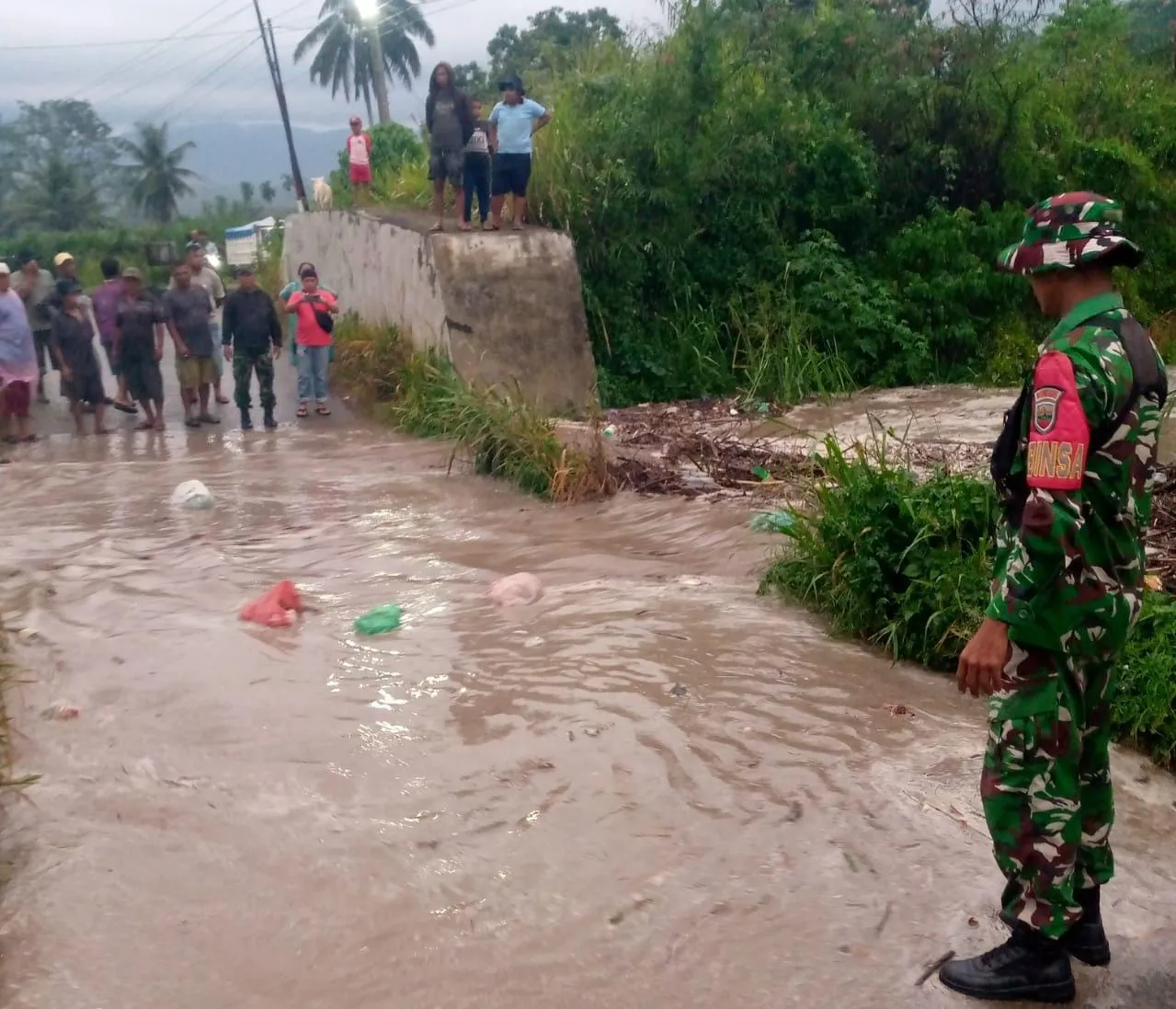 Intensitas Hujan Tinggi di Puncak Gunung Sinabung Picu Terjadinya Lahar Dingin