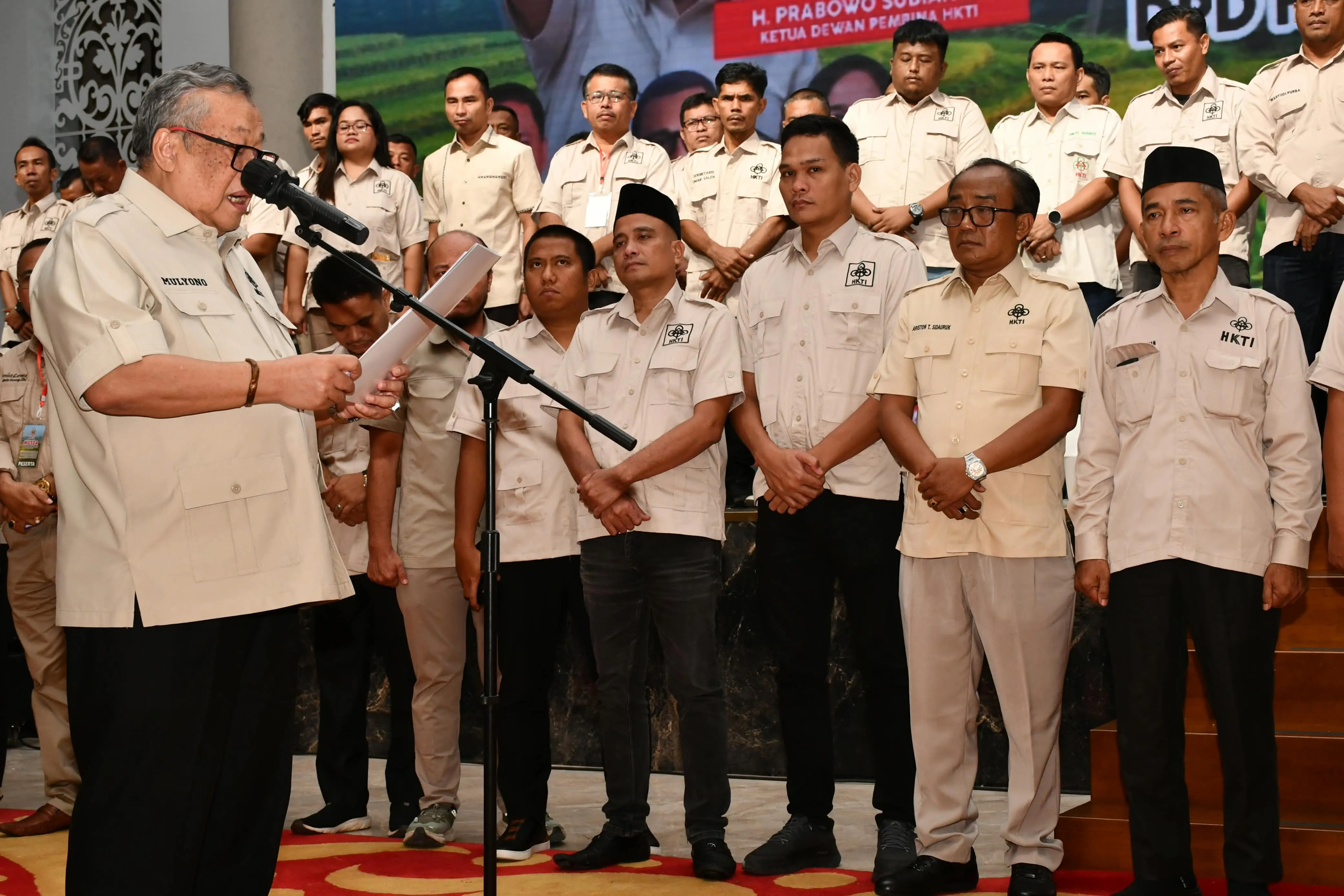 Ariston Tua Pimpin HKTI Samosir, Fokus Sejahterakan Petani