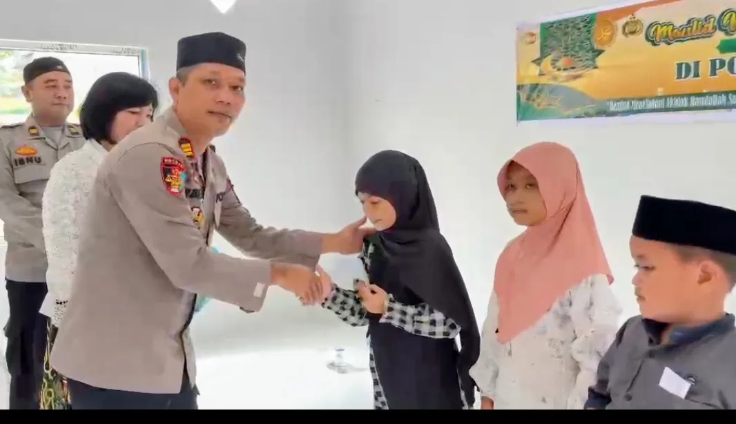 Perkuat Nilai Kerukunan dan Menjaga Toleransi Beragama, Polsek Besitang Gelar Maulid Nabi