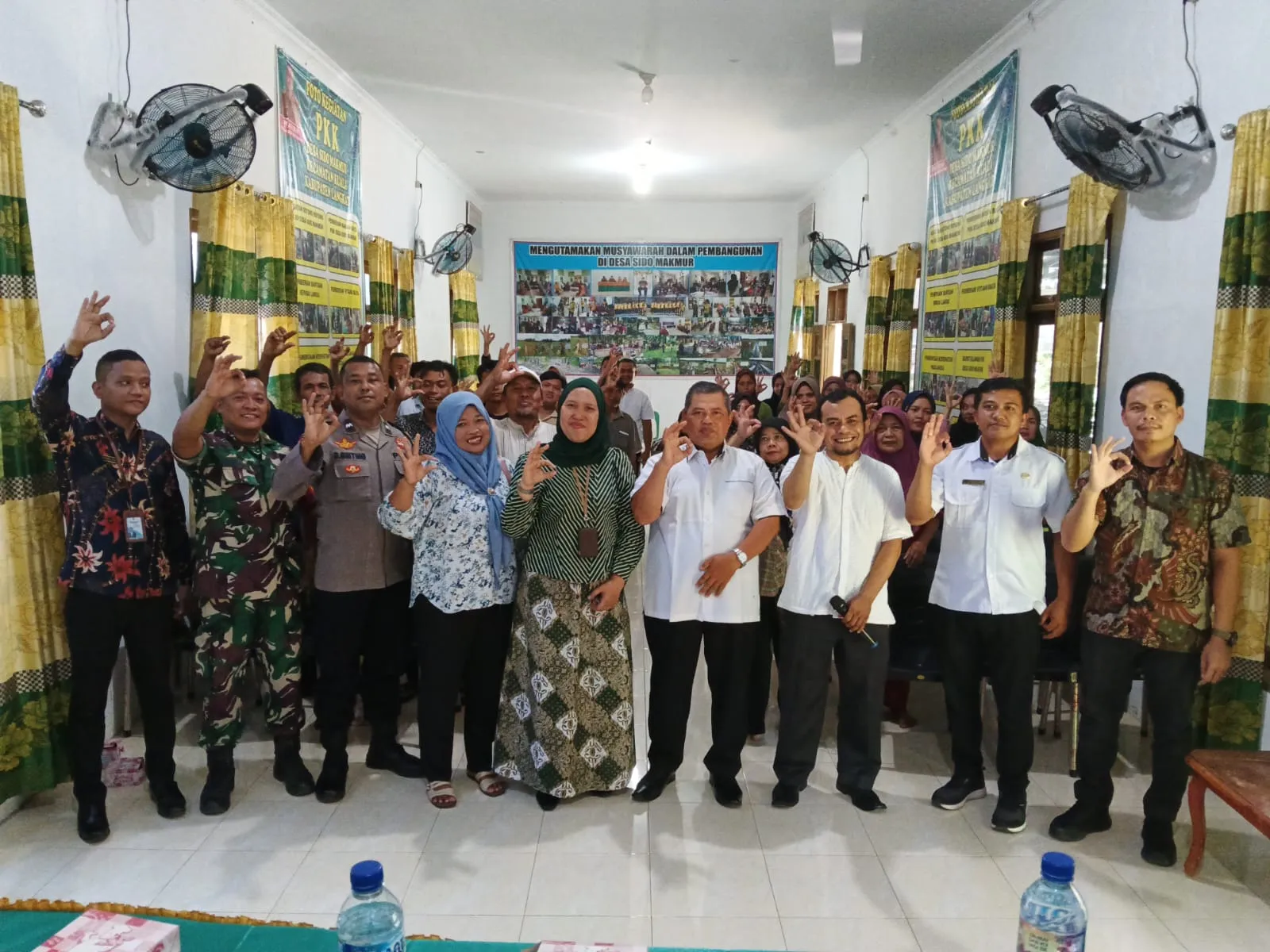 Warga Sido Makmur Langkat Antusias Ikuti Sosialisasi Penguatan Kapasitas HAM