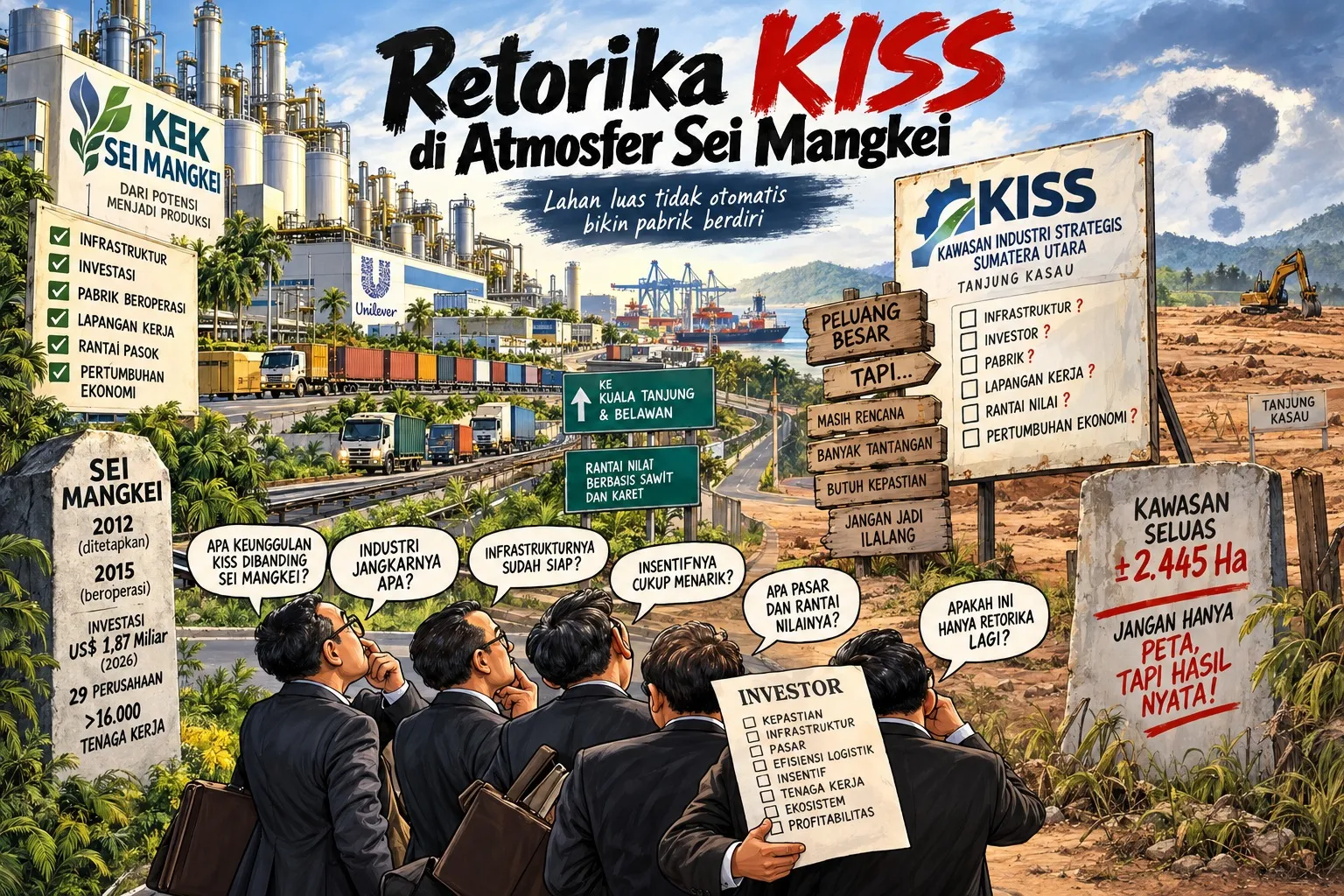 Retorika KISS di Atmosfer Sei Mangkei