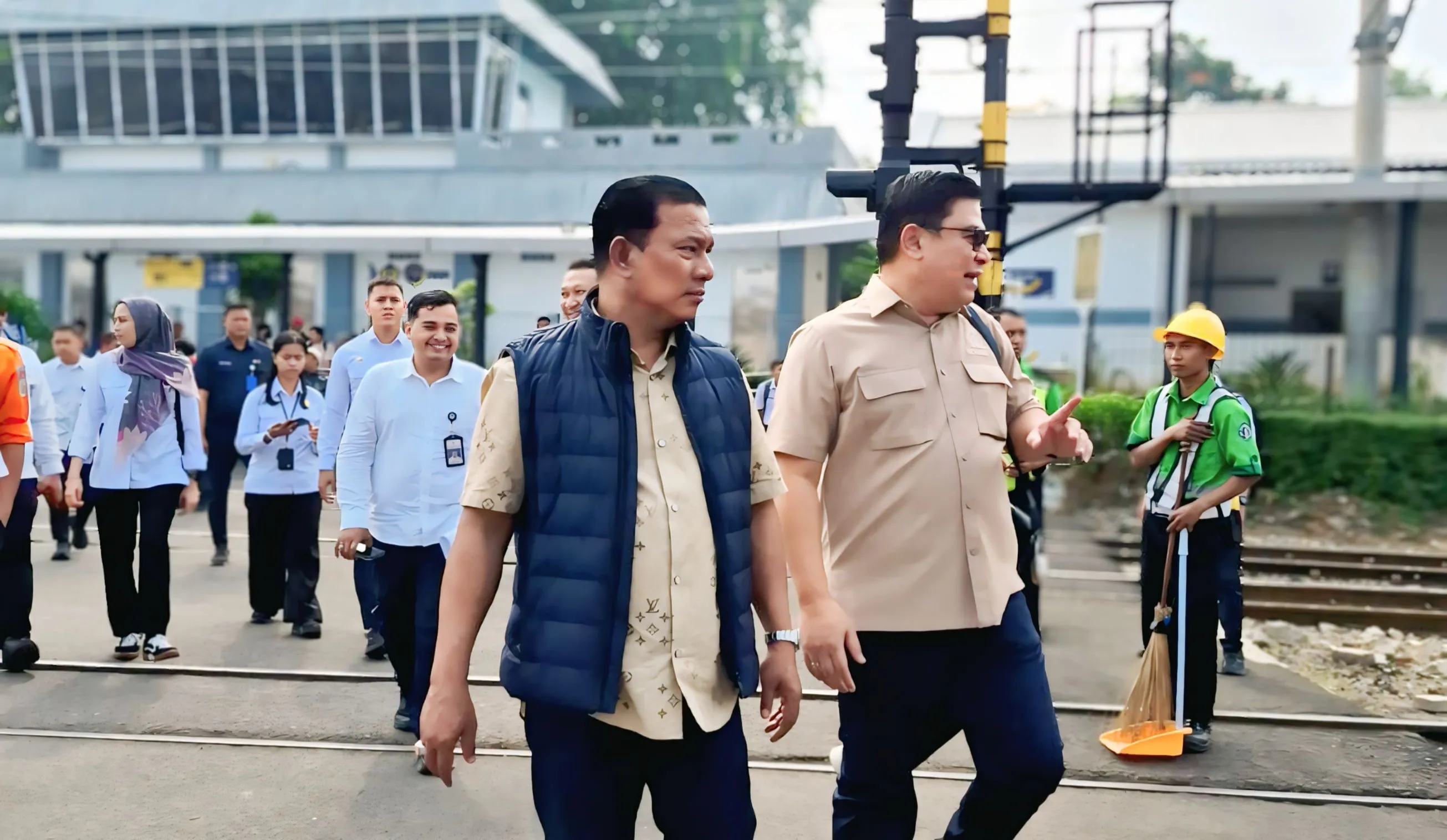 Anggota Komisi V DPR RI HRD: Pembenahan Stasiun Bogor Kunci Kualitas Transportasi Publik