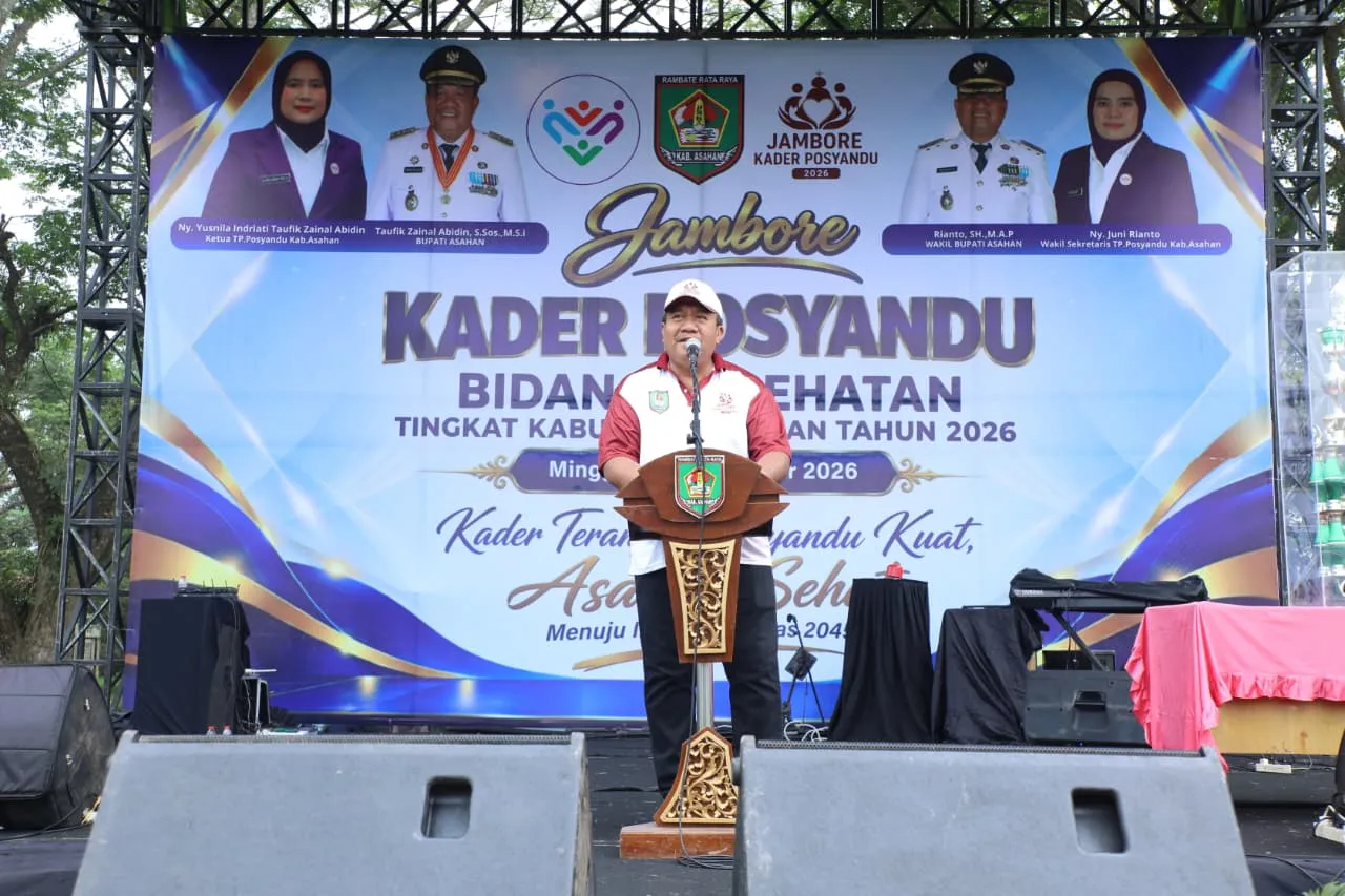 Bupati Asahan Buka Jambore Kader Posyandu XIII, Kader Terbaik Diberi Hadiah Umrah