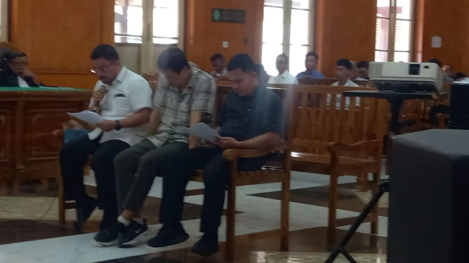 Haru di Sidang Pleidoi, Saiful Abdi: Mohon Bebaskan Saya Yang Mulia