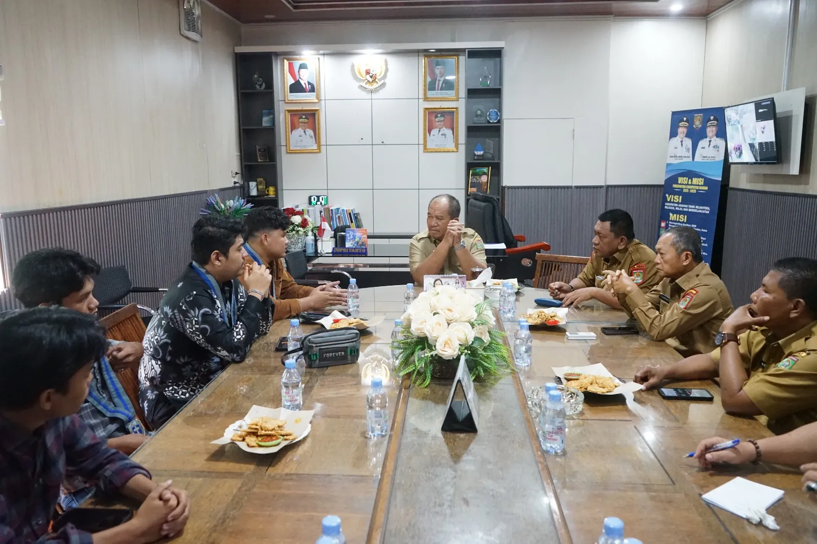 Bupati Asahan Terima Audiensi GMKI, Dijadwalkan Hadiri Dies Natalis V