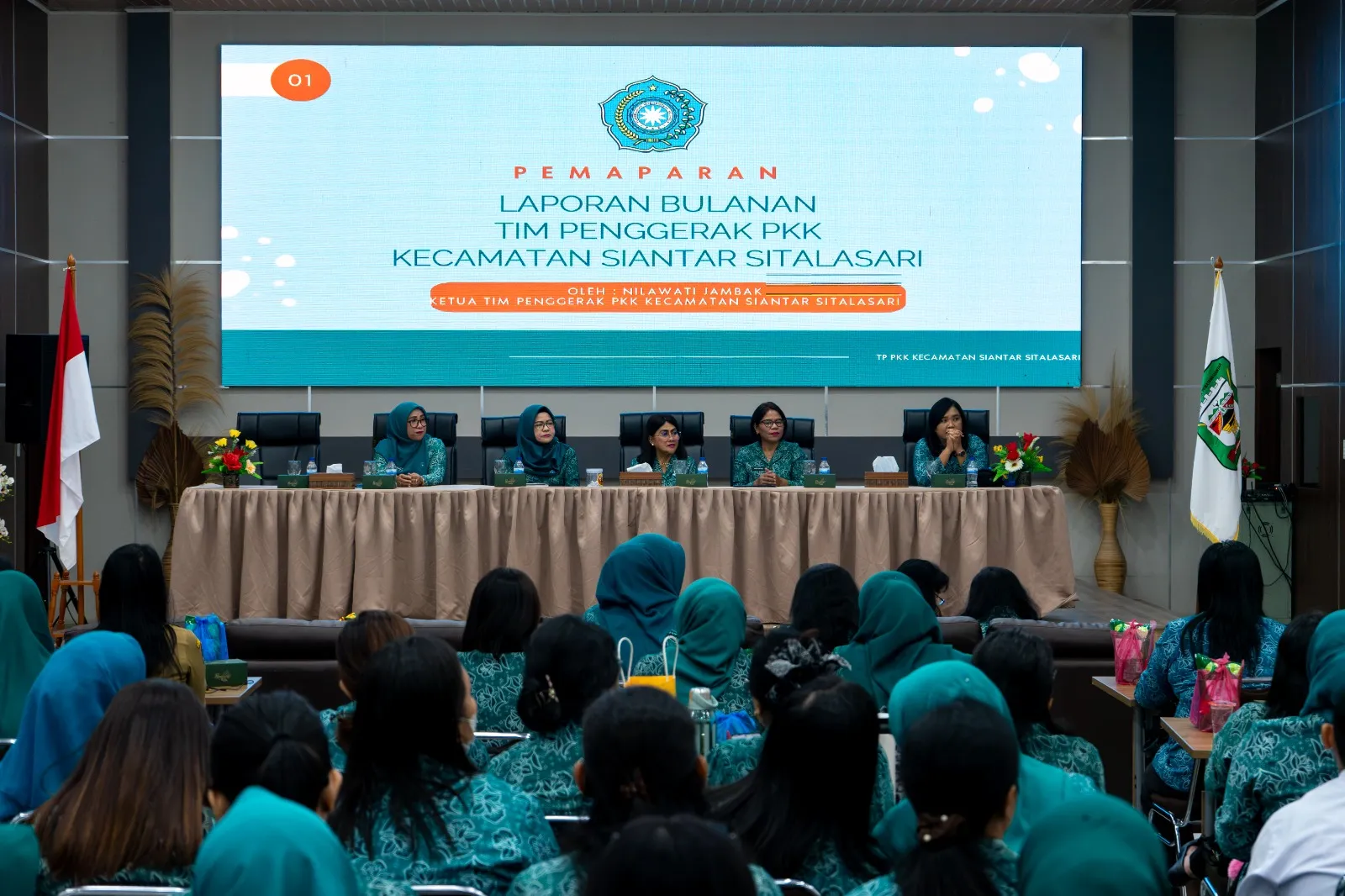 Liswati Sinaga Ajak TP PKK Pematangsiantar Bergandengan Tangan Capai Visi Misi