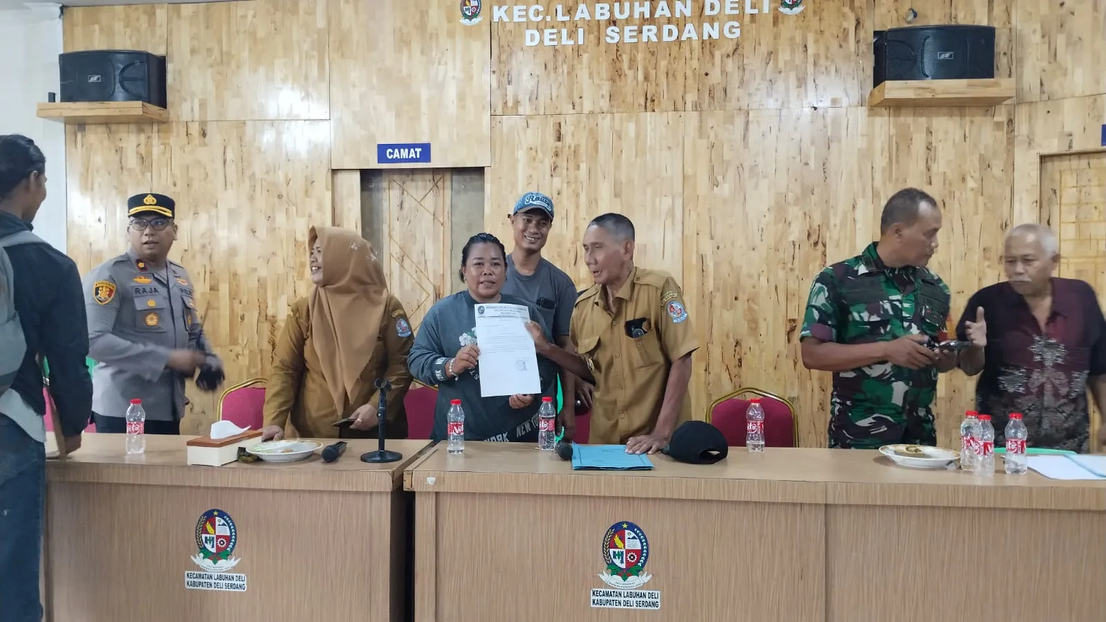 Didemo HPPLKN, Kades Helvetia Batalkan SKT Tanda Batas dan Persetujuan Pemilik