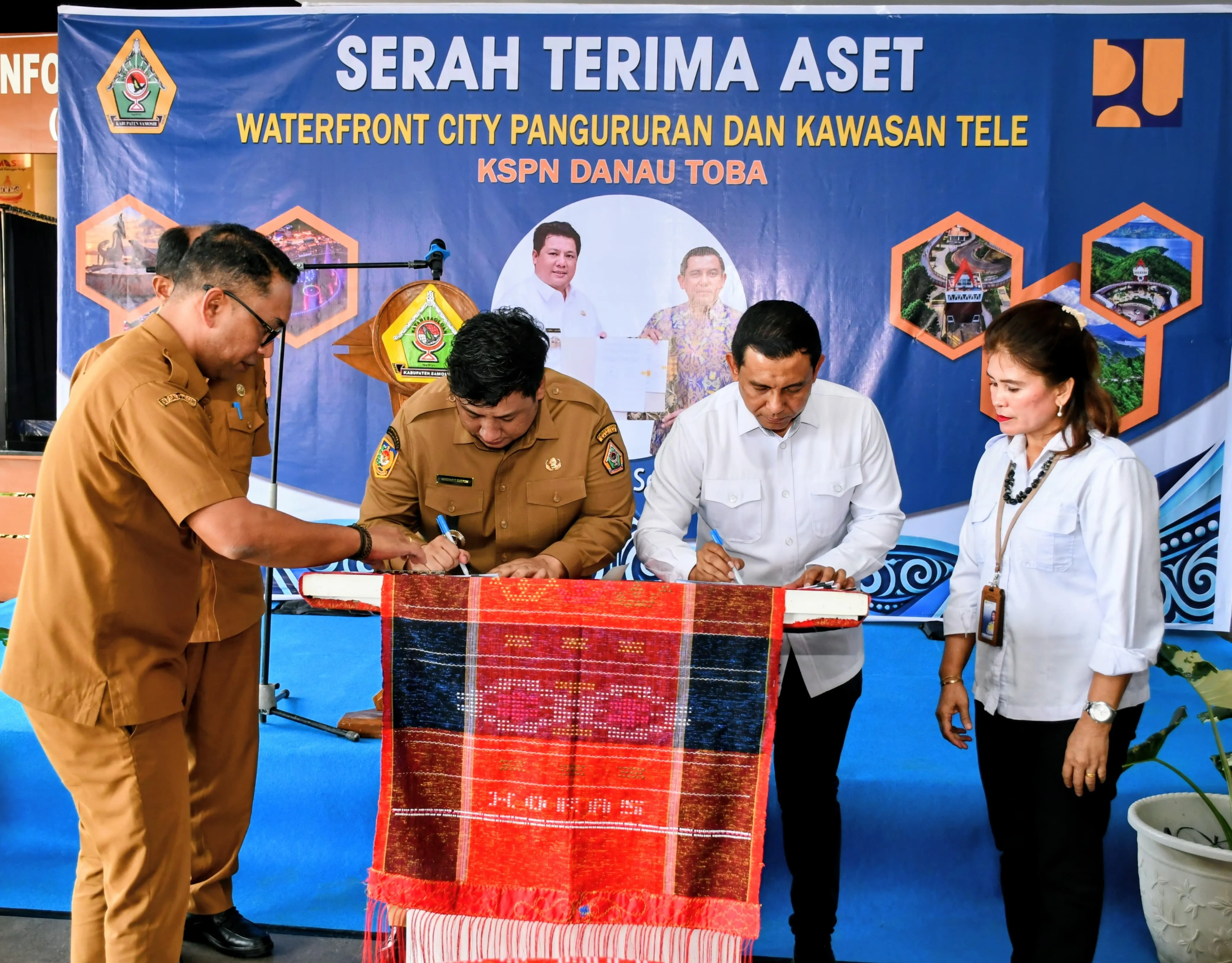 Hibah Rp169 Miliar, WFC dan Tele Jadi Aset Pemkab Samosir