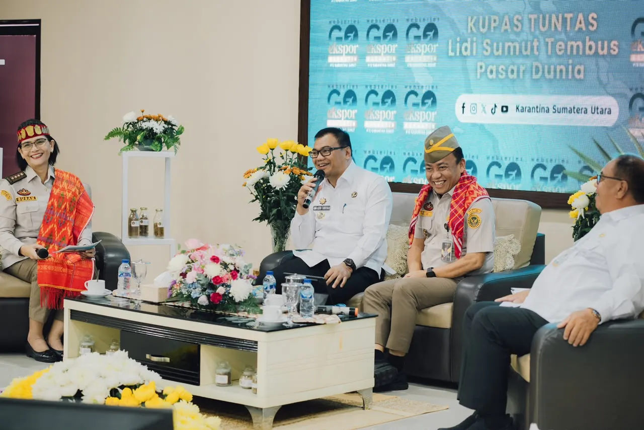 Ekspor Lidi Sumut Capai Rp197 Miliar, Deliserdang Perkuat UMKM dan Hilirisasi