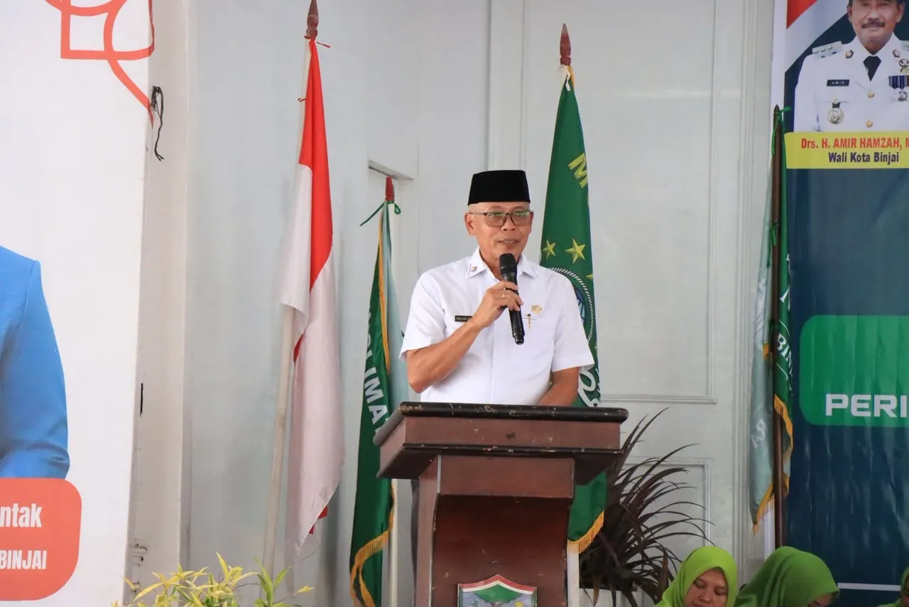 Pelantikan Pengurus PAC Muslimat NU, Pemko Binjai Dorong Sinergi untuk Pembangunan Daerah