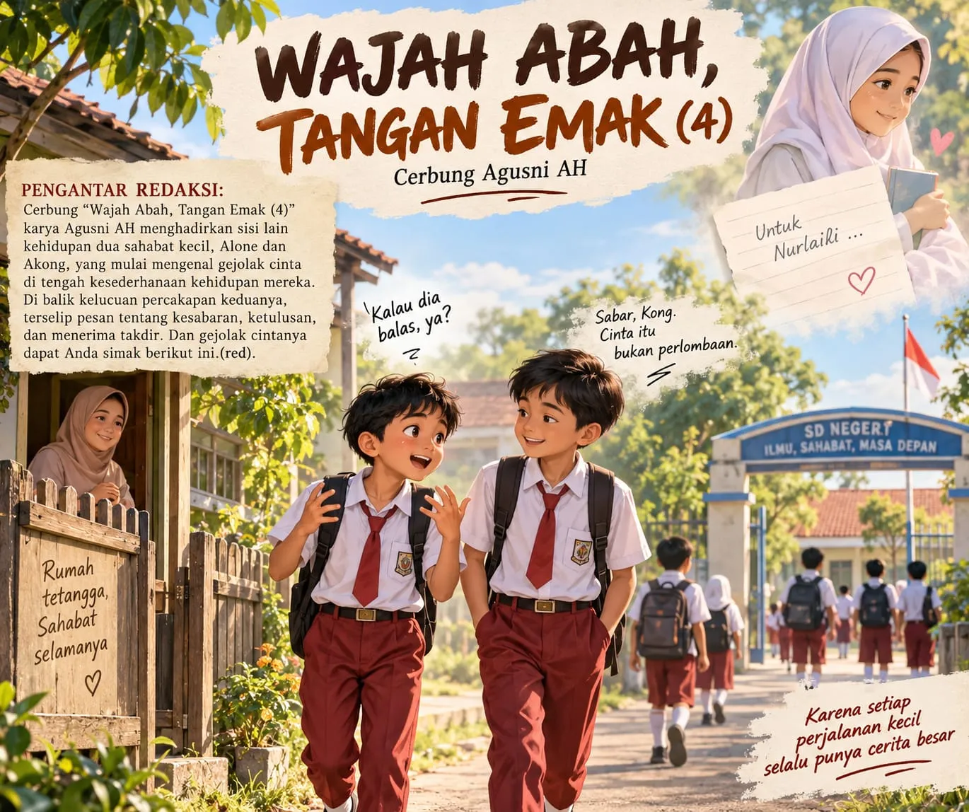 WAJAH ABAH, TANGAN EMAK (4)