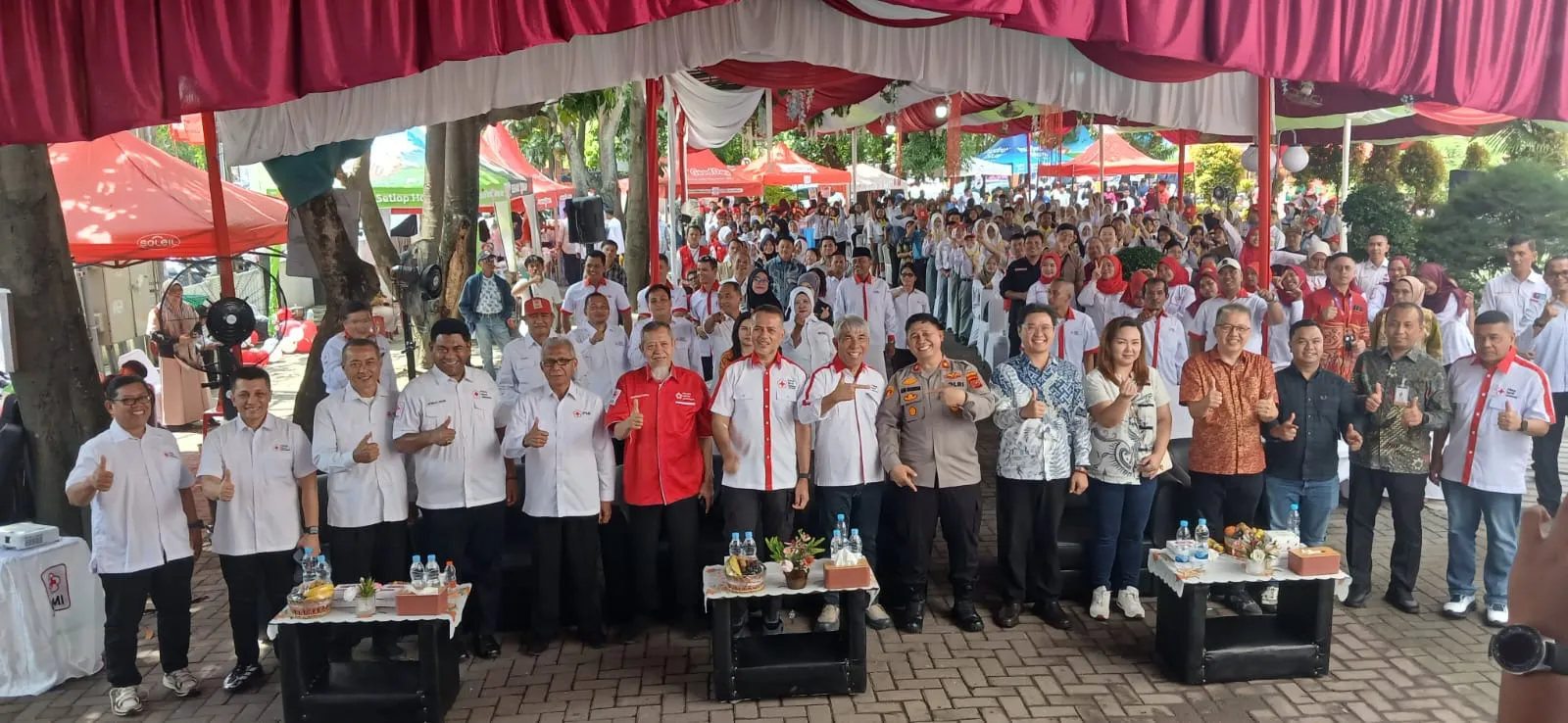 HUT ke-81 PMI di Medan Meriah