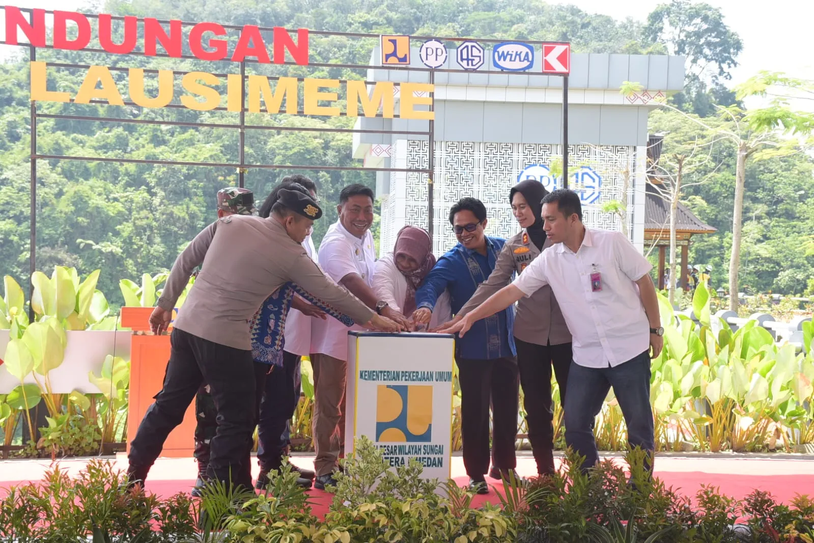Pengisian Awal Bendungan Lau Simeme Resmi Dimulai