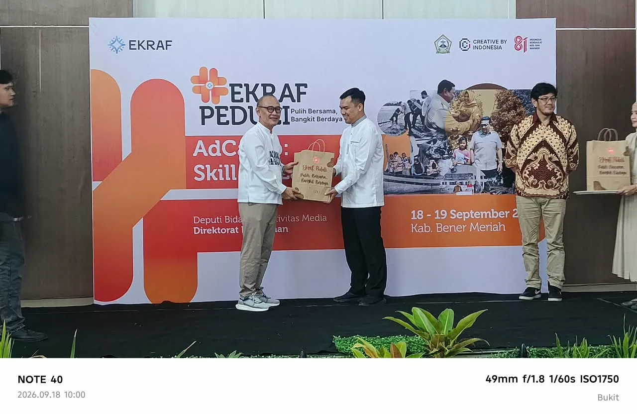 Kementerian Ekraf Dorong Talenta Kreatif Bener Meriah Tembus Pasar Global