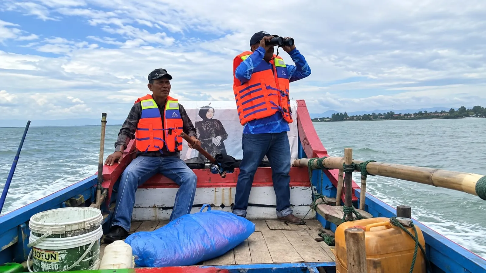 Nelayan Pidie Hilang di Laut, Sampan Ditemukan Terapung
