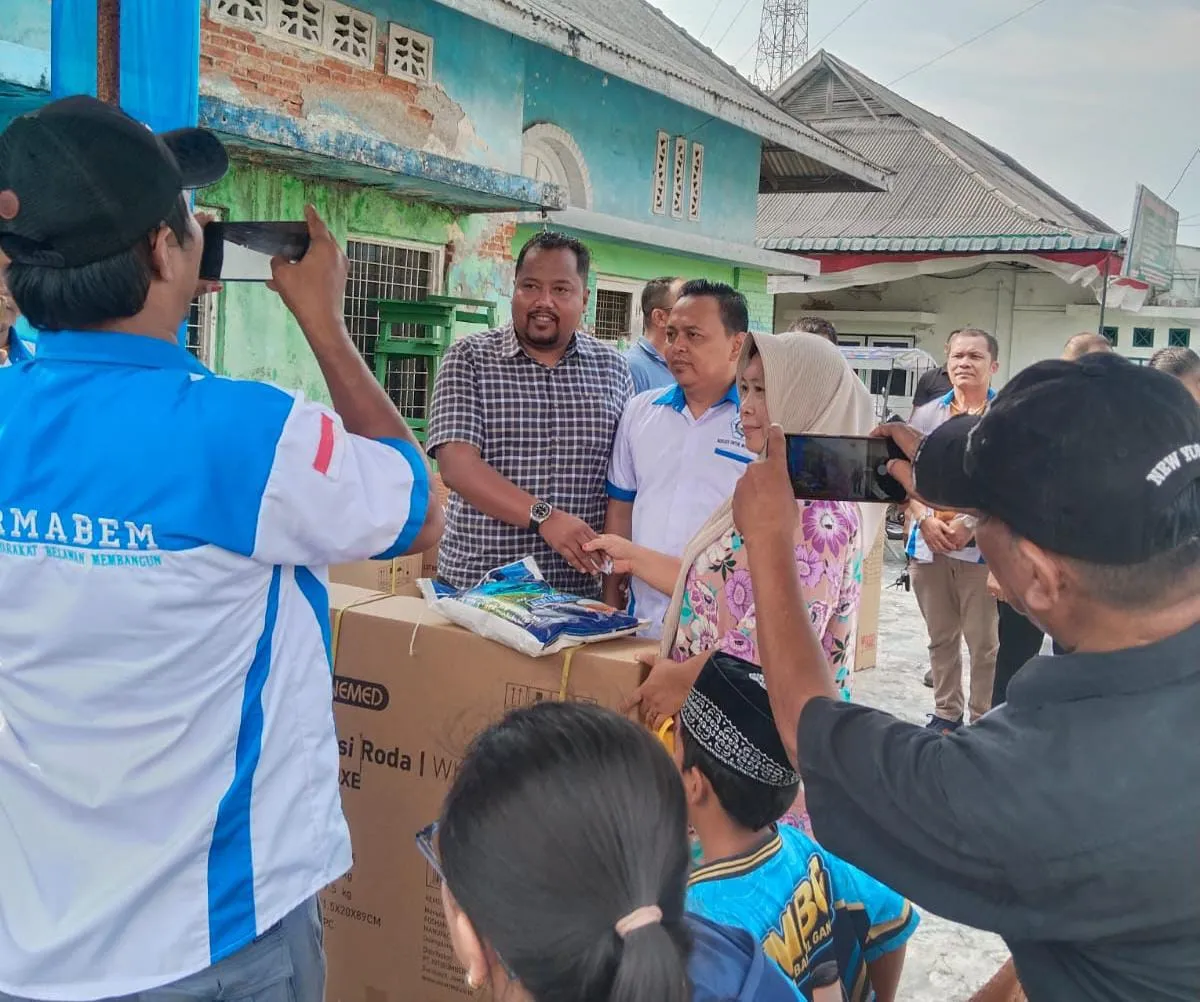 Helmax Alex Tampubolon Apresiasi Kegiatan Sosial Formabem bersama PT Smart Belawan