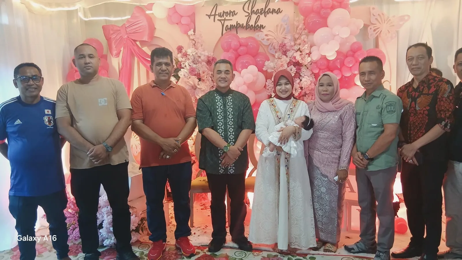Kabiro Waspada.id Binjai/Langkat Gelar Tasyakuran Cucu Perempuan