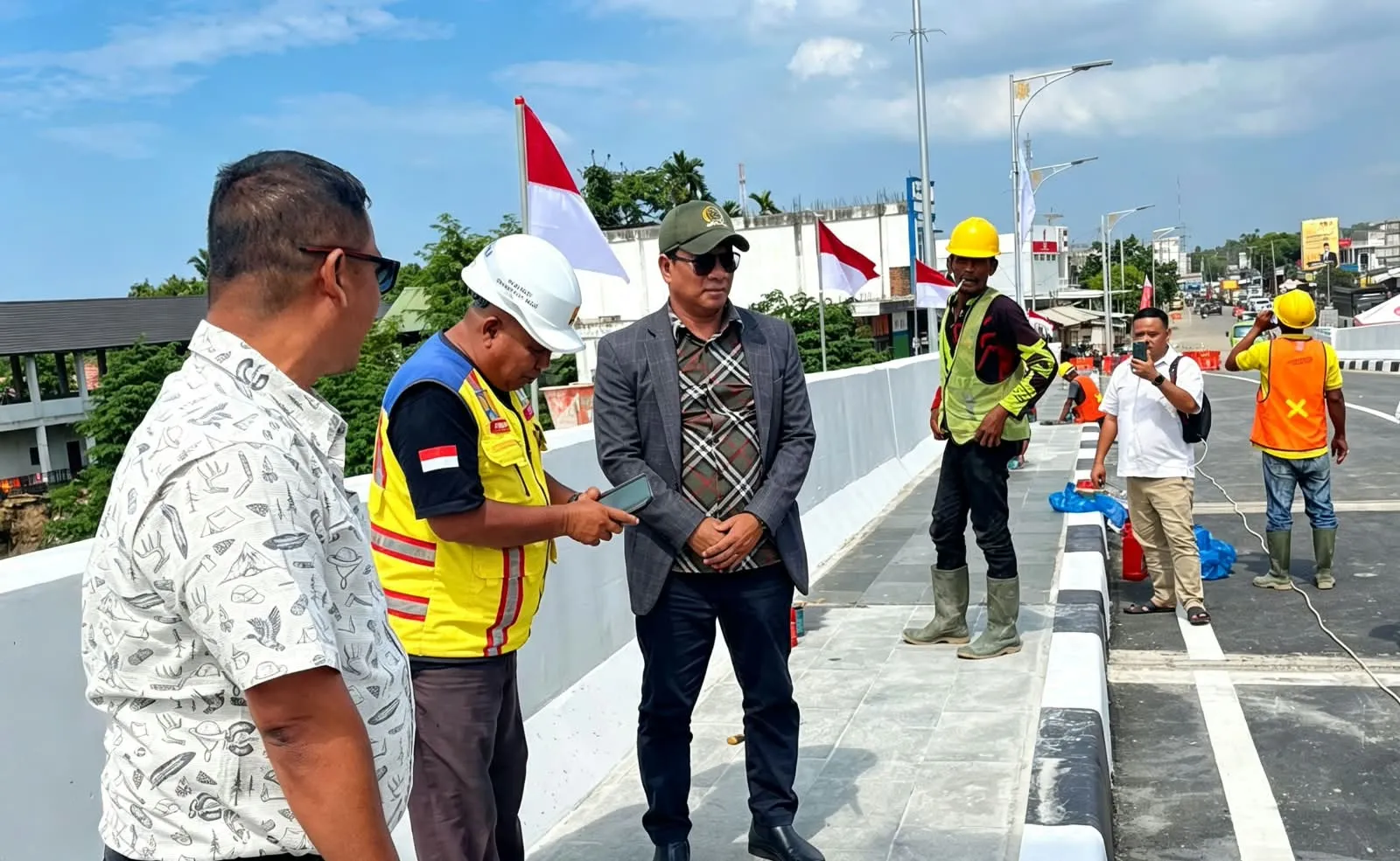 Jembatan Baru Kutablang Rampung, HRD Harap Ekonomi Masyarakat Kembali Normal