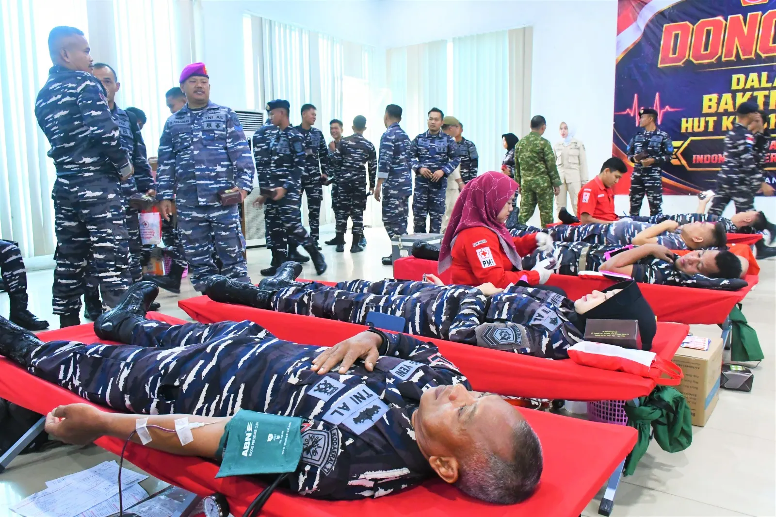 Semarakkan HUT TNI Ke-81, Kodaeral I Laksanakan Bakti Kesehatan dan Sosial