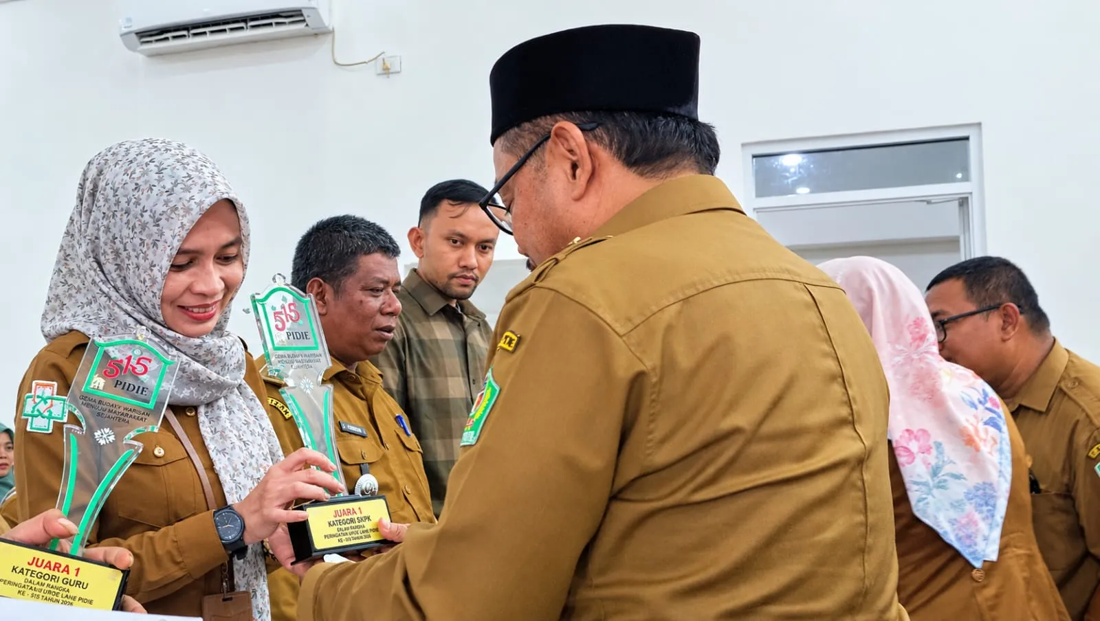 Dinas Pendidikan Umumkan Juara Pawai, RSUD TCD Pertahankan Gelar