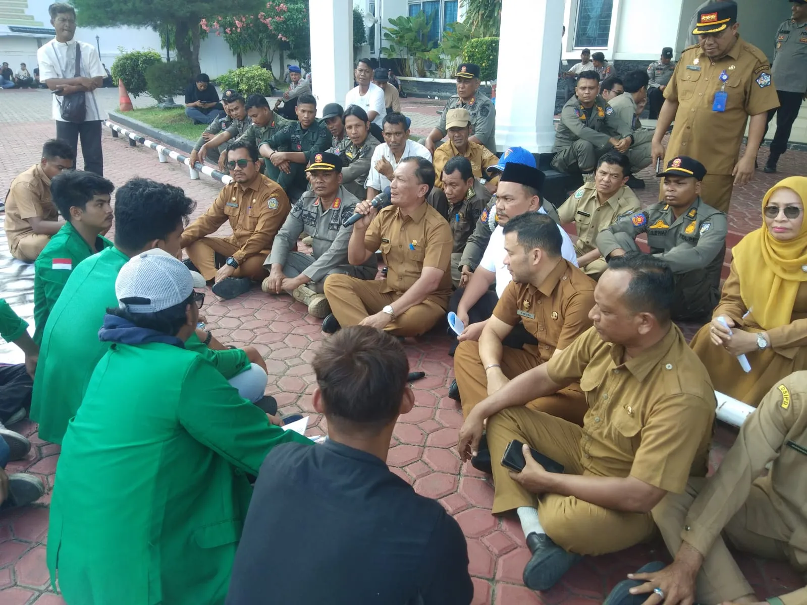 Mahasiswa Unimal Tagih Janji Wali Kota Lhokseumawe