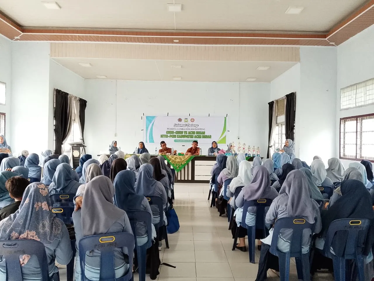 IGTKI-PGRI Aceh Besar Gelar Lomba Finger Painting untuk Guru PAUD/TK